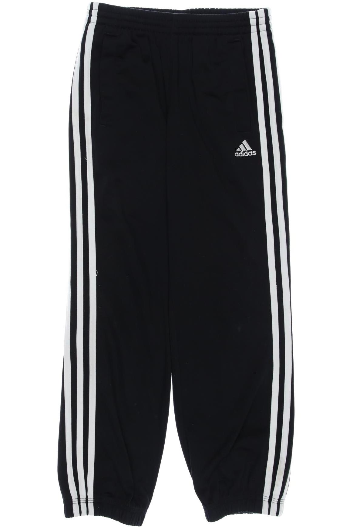 

adidas Herren Stoffhose, schwarz, Gr. 128