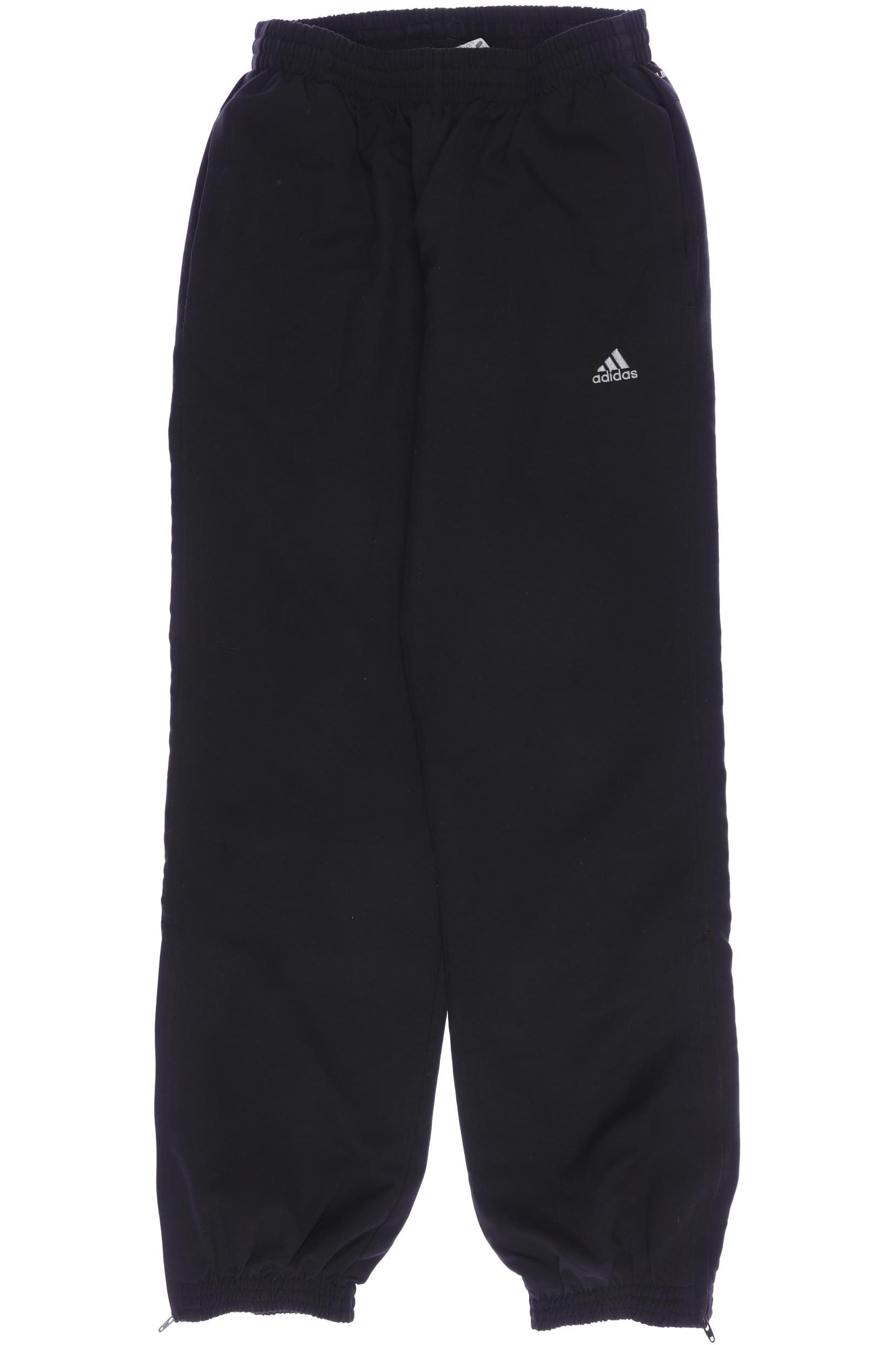 

adidas Herren Stoffhose, schwarz, Gr. 164