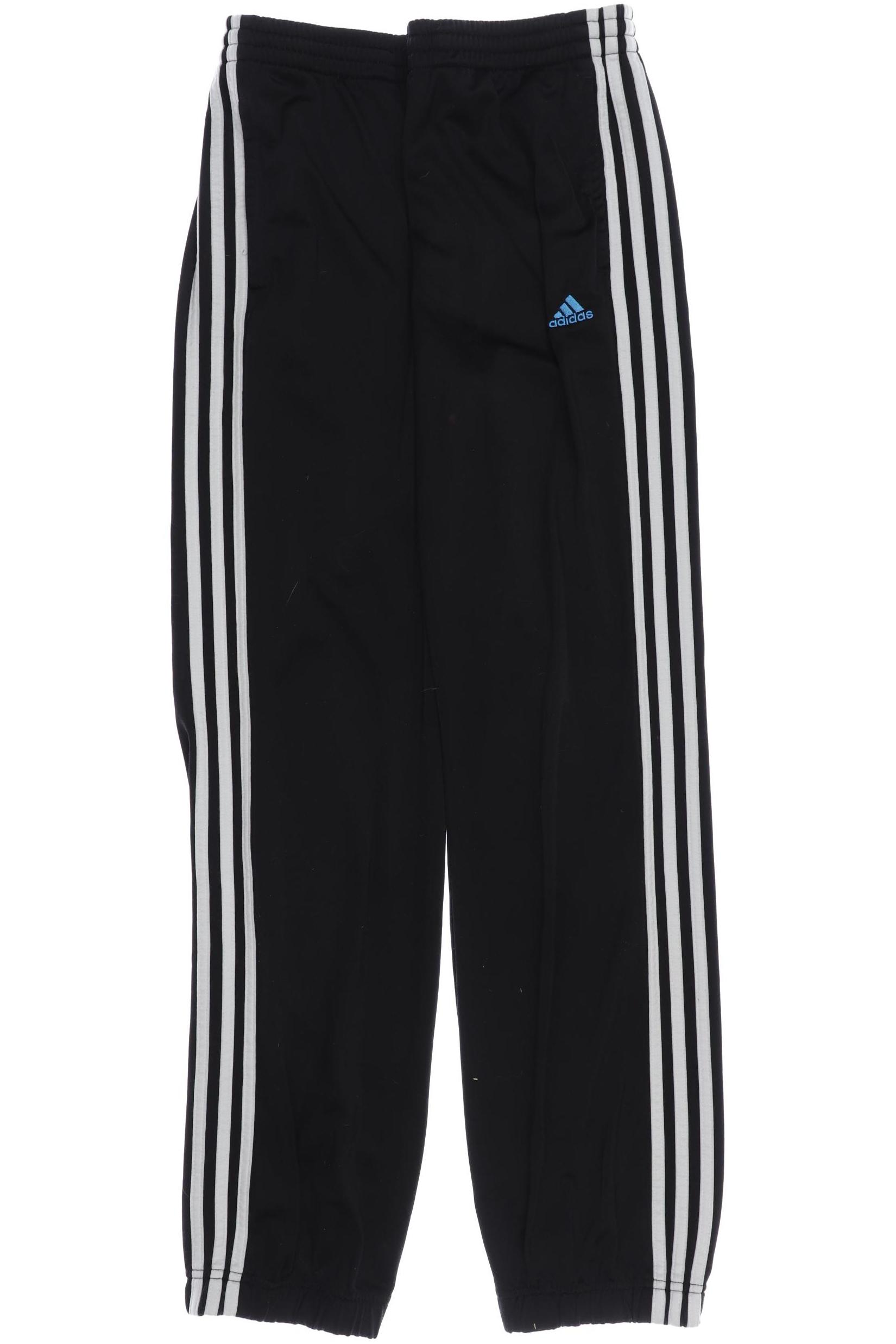

adidas Herren Stoffhose, schwarz, Gr. 176