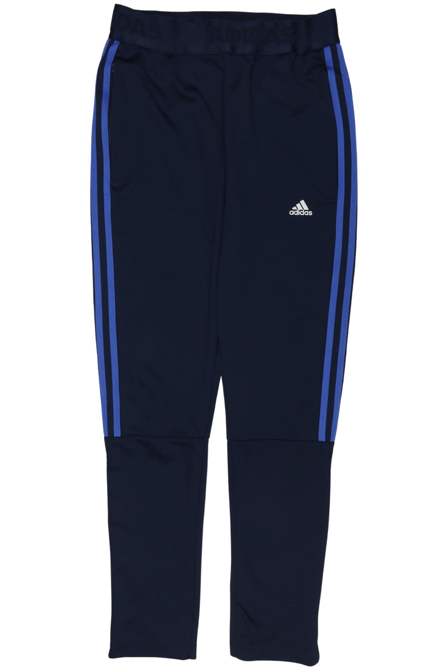 

adidas Jungen Stoffhose, marineblau, Gr. 164