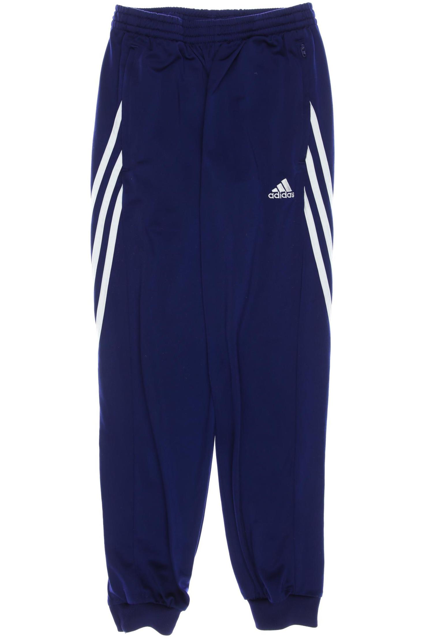 

adidas Herren Stoffhose, marineblau, Gr. 152