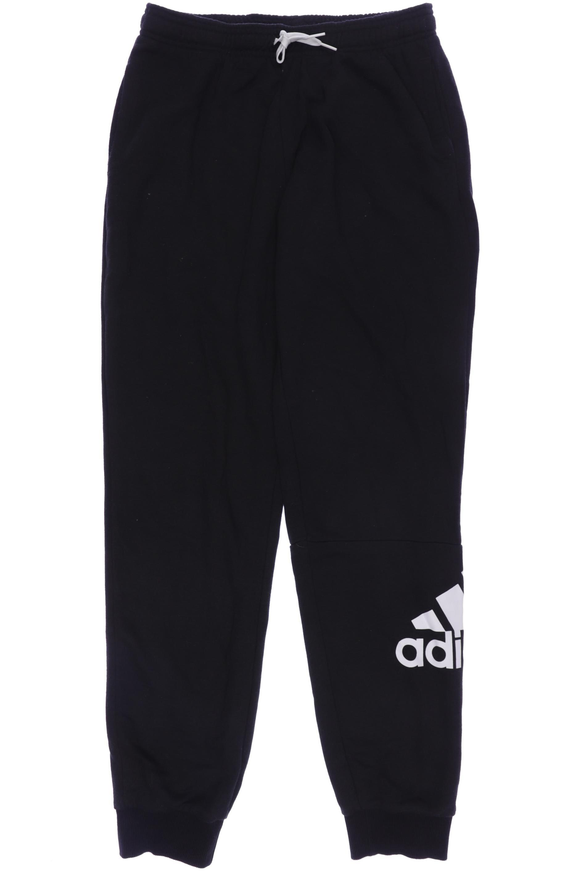 

adidas Herren Stoffhose, schwarz, Gr. 176