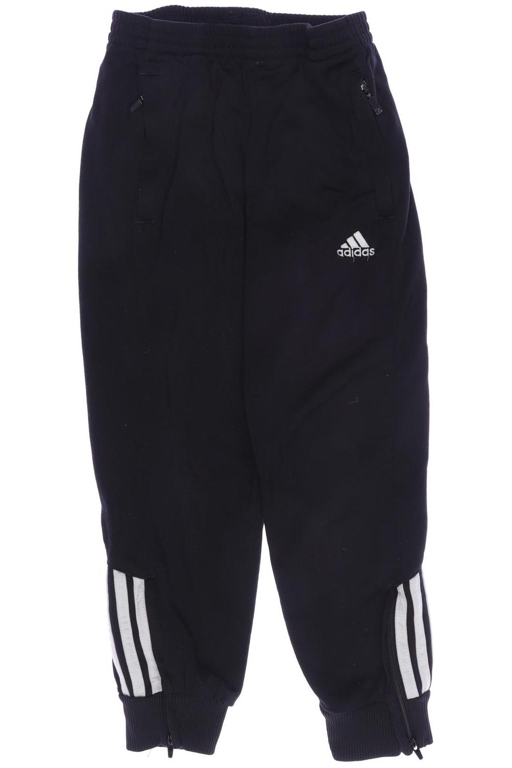 

adidas Jungen Stoffhose, schwarz