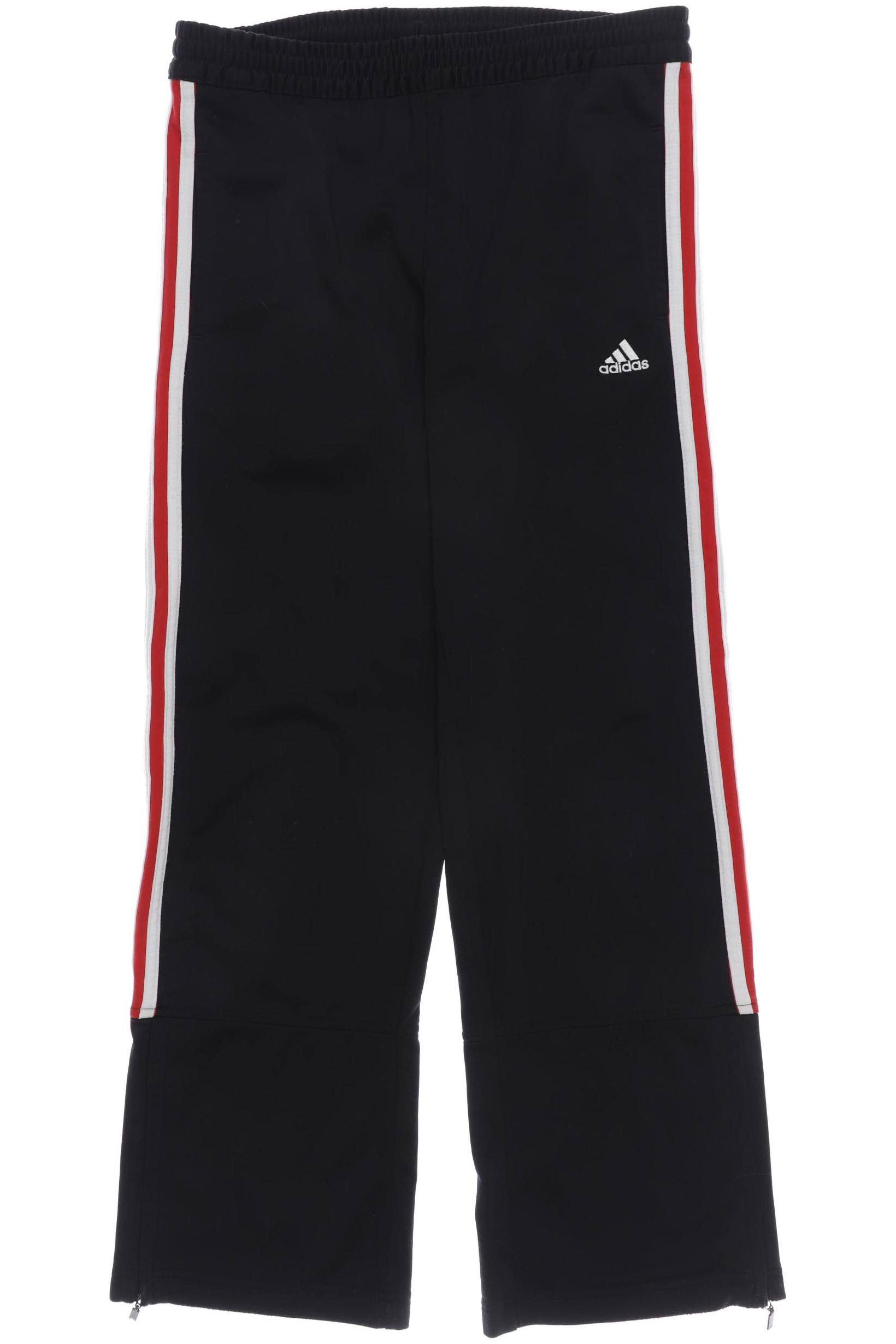 

adidas Herren Stoffhose, schwarz, Gr. 152