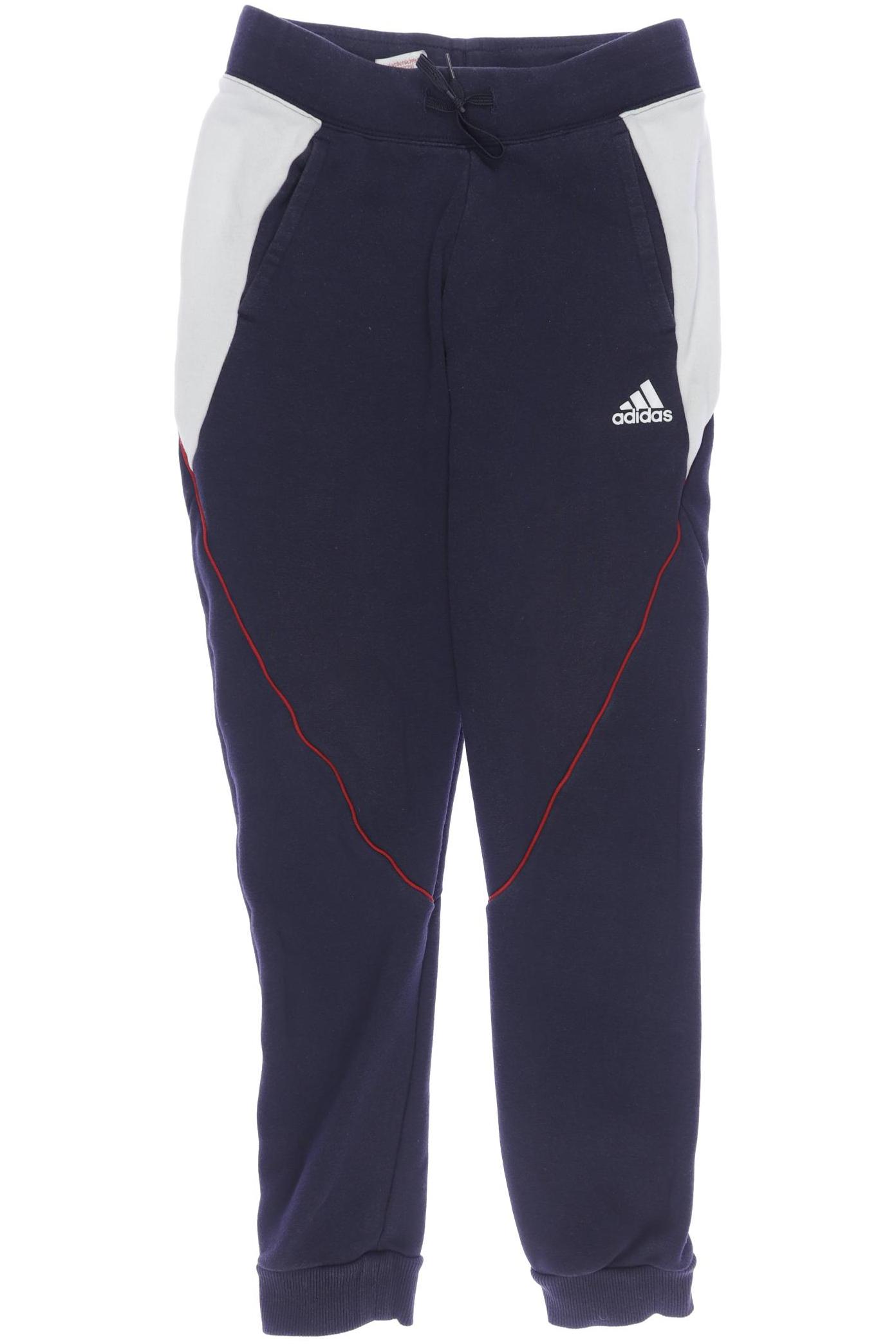 

adidas Herren Stoffhose, marineblau, Gr. 152