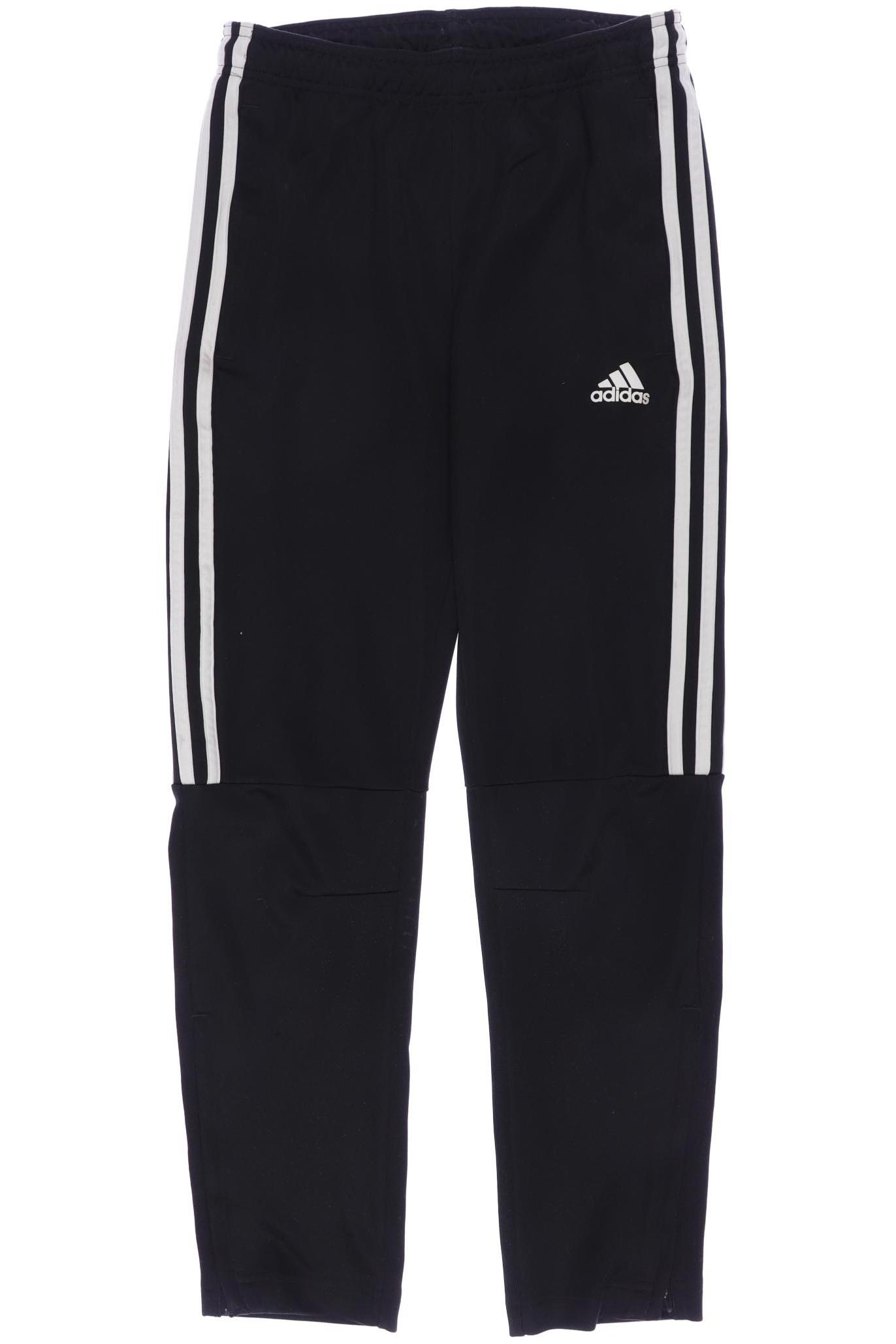 

adidas Herren Stoffhose, schwarz, Gr. 152