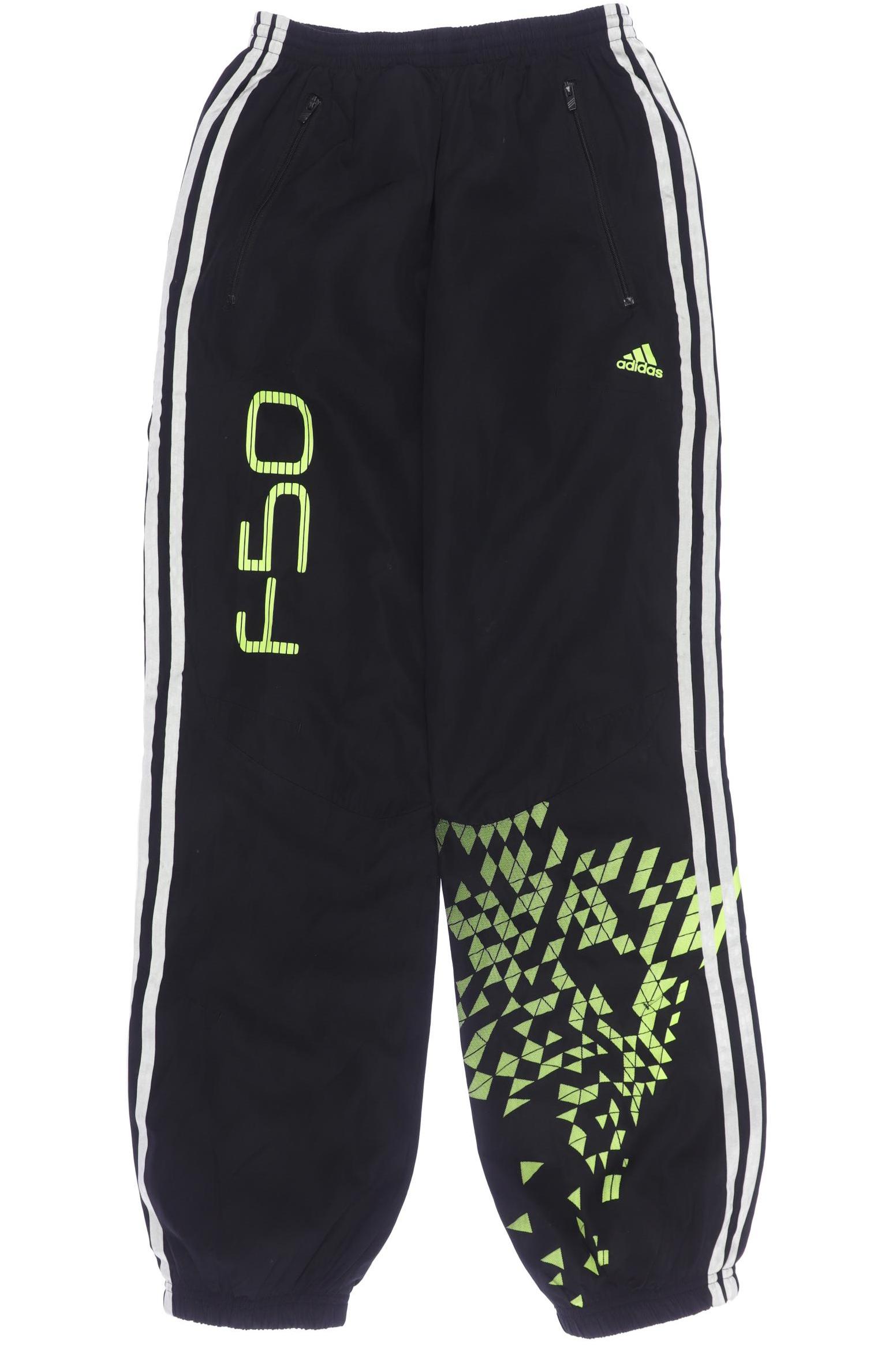 

adidas Herren Stoffhose, schwarz, Gr. 164