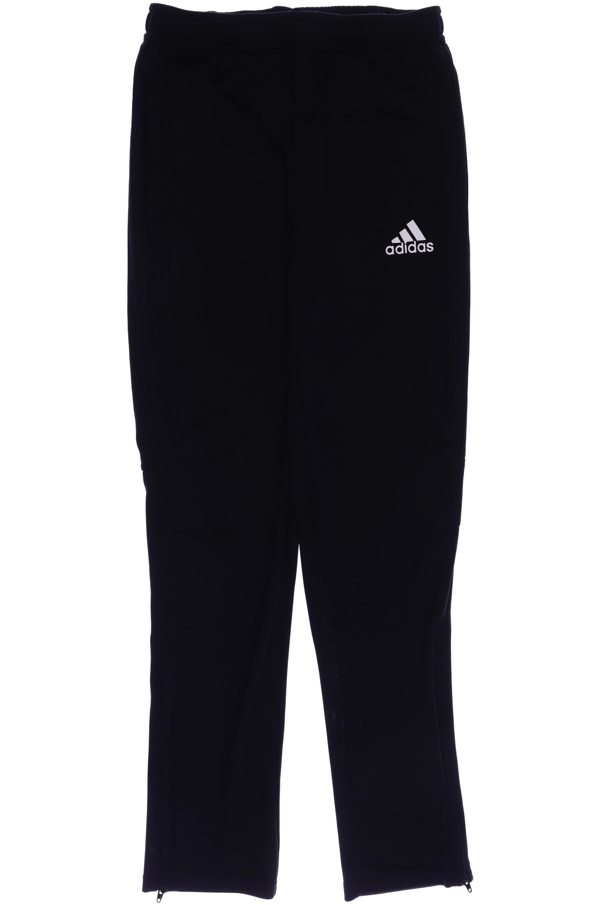 

adidas Jungen Stoffhose, schwarz, Gr. 176