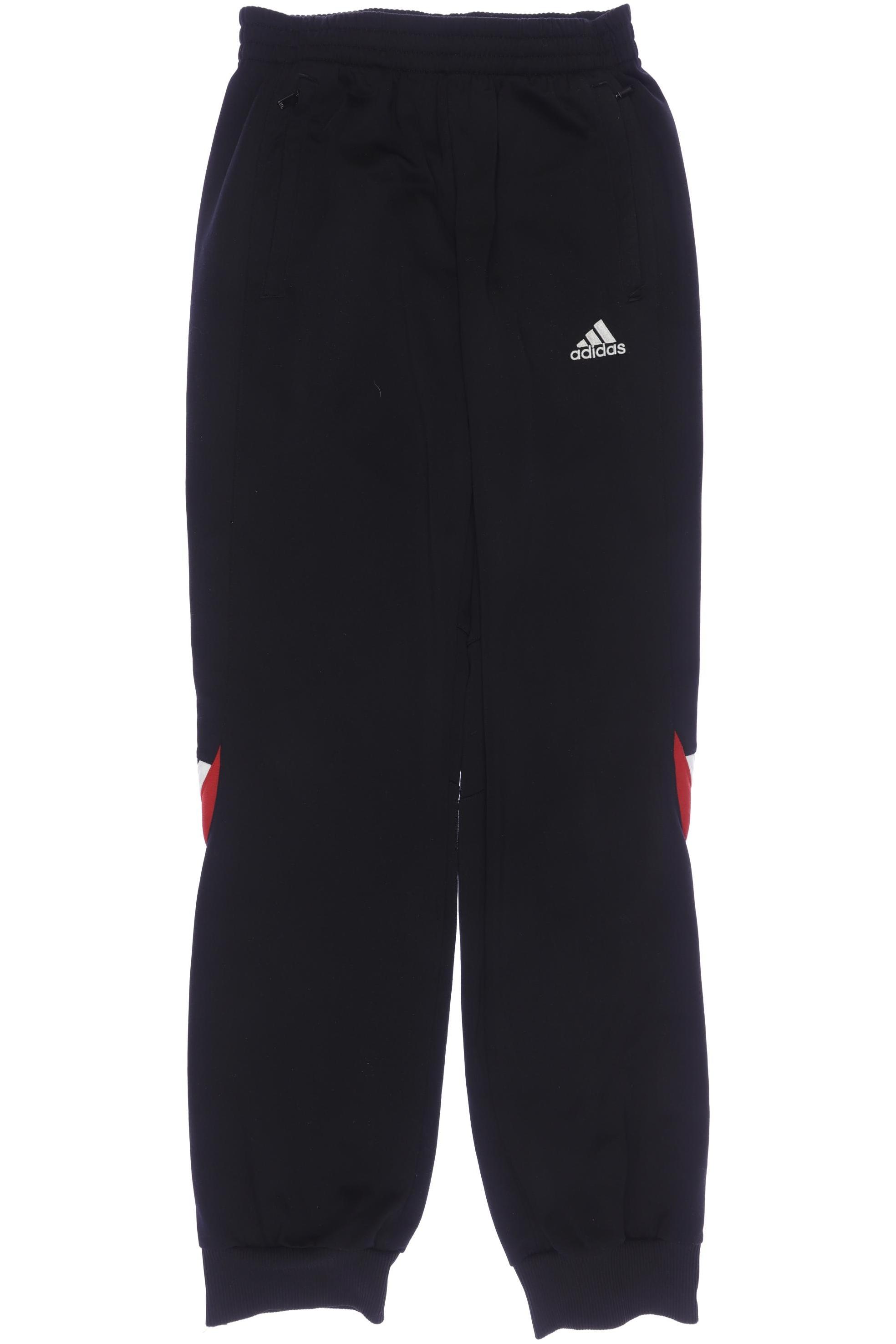 

adidas Jungen Stoffhose, schwarz, Gr. 164