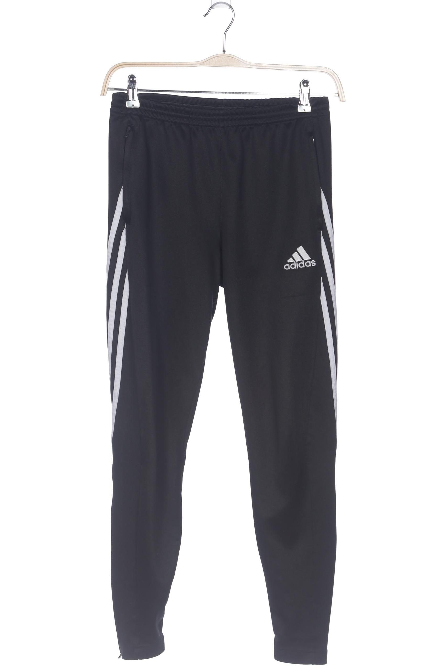 

adidas Herren Stoffhose, schwarz, Gr. 164