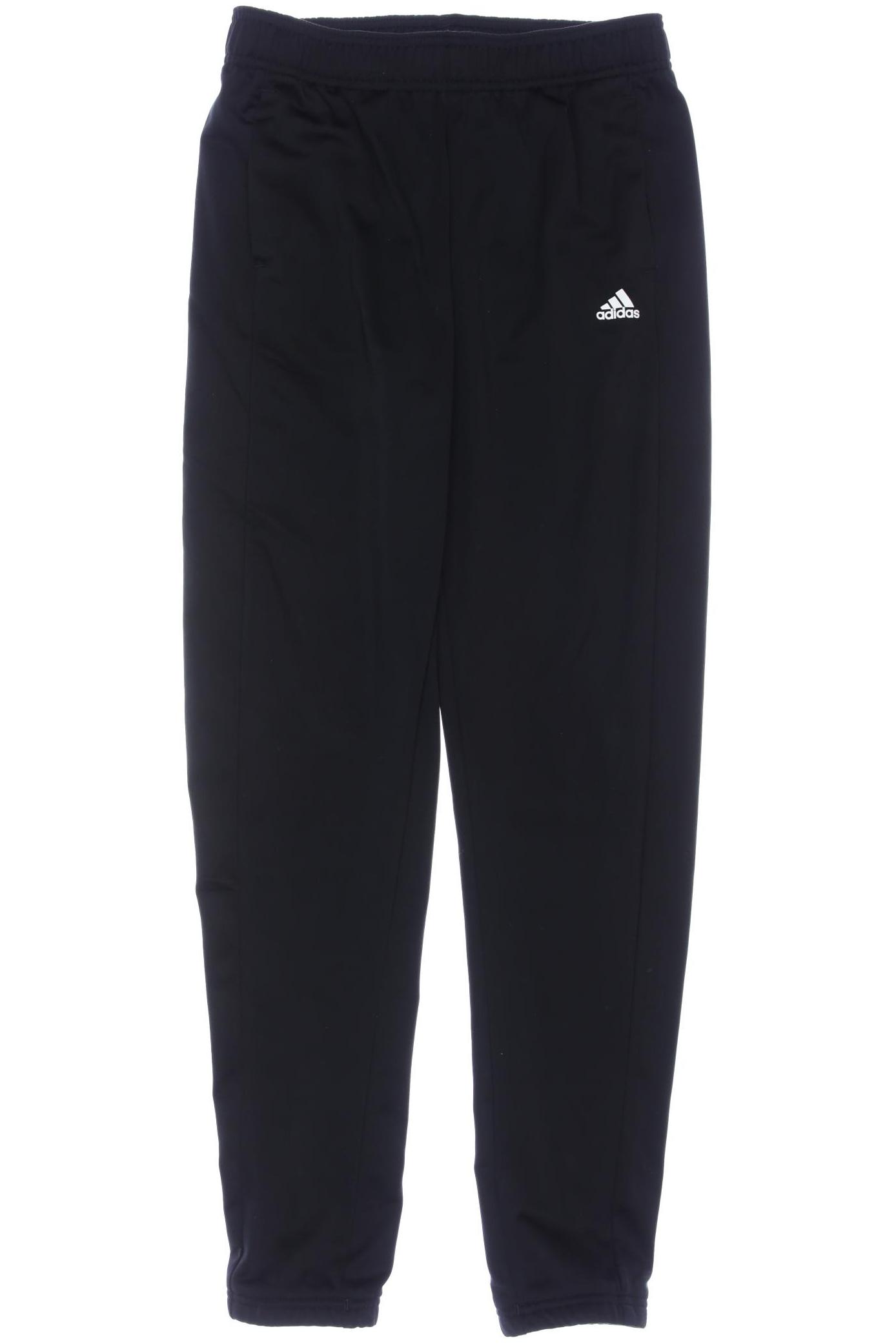 

adidas Herren Stoffhose, schwarz, Gr. 164