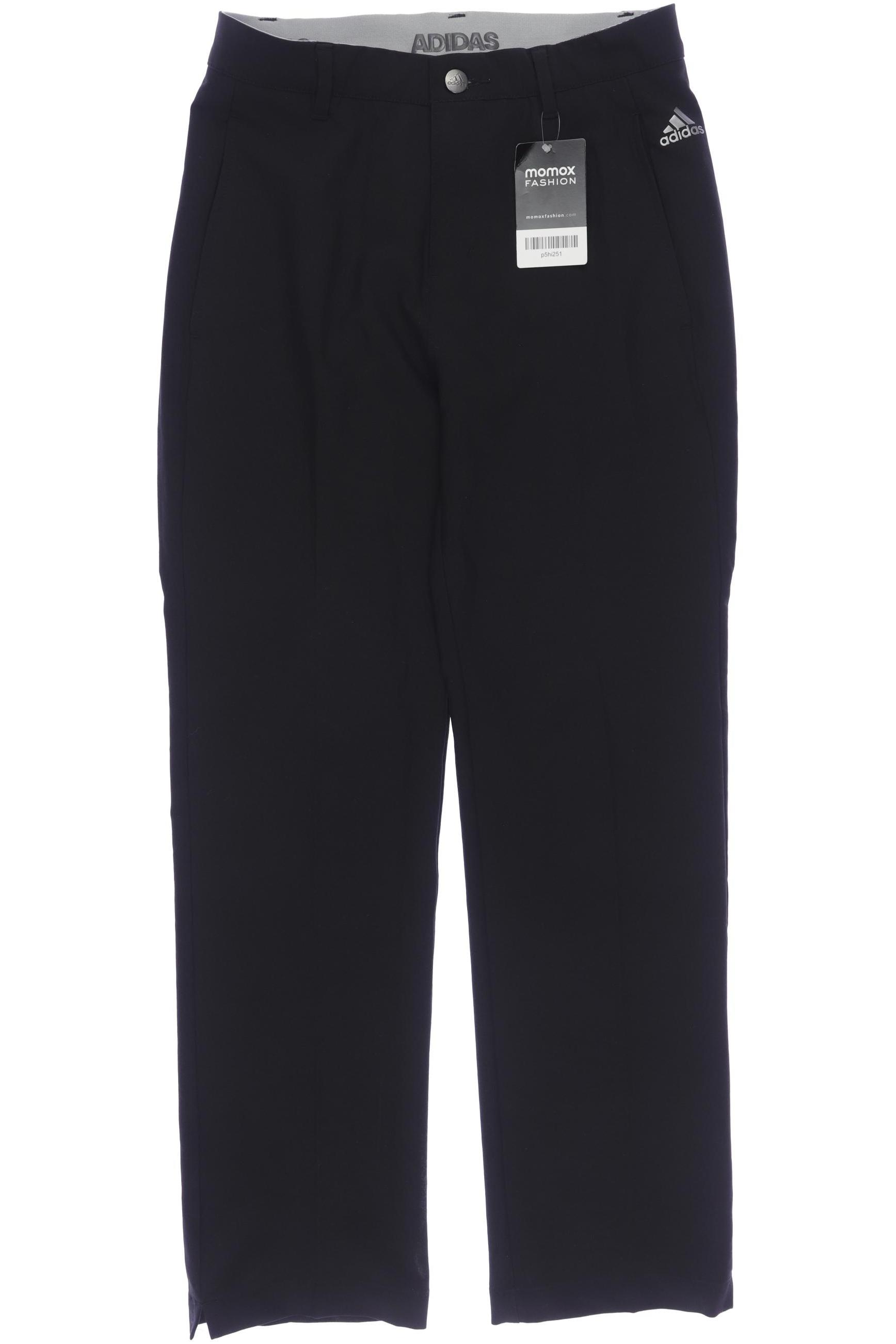 

adidas Herren Stoffhose, schwarz, Gr. 152