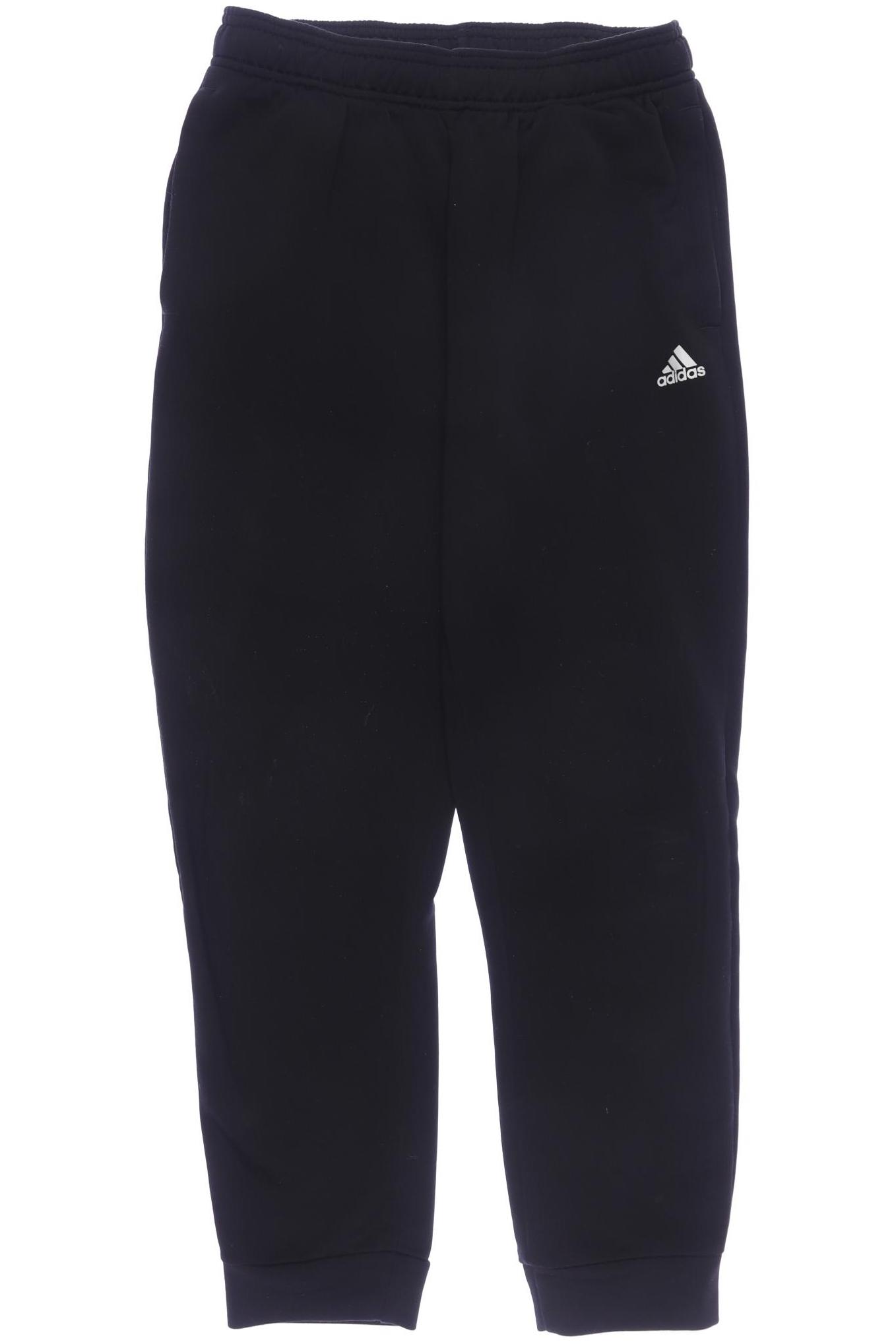 

adidas Herren Stoffhose, schwarz, Gr. 152
