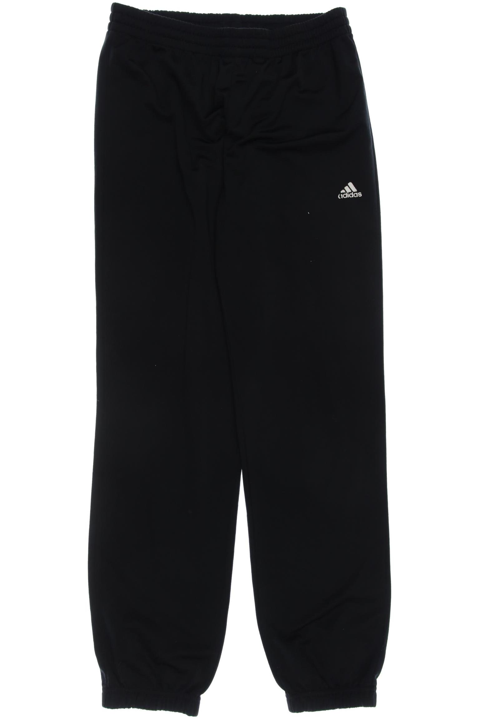 

adidas Herren Stoffhose, schwarz, Gr. 164