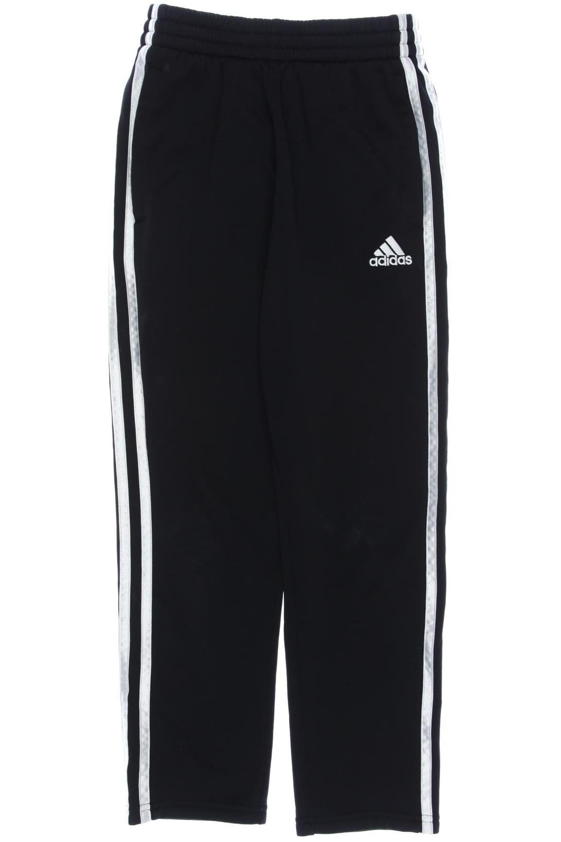

adidas Herren Stoffhose, schwarz, Gr. 128