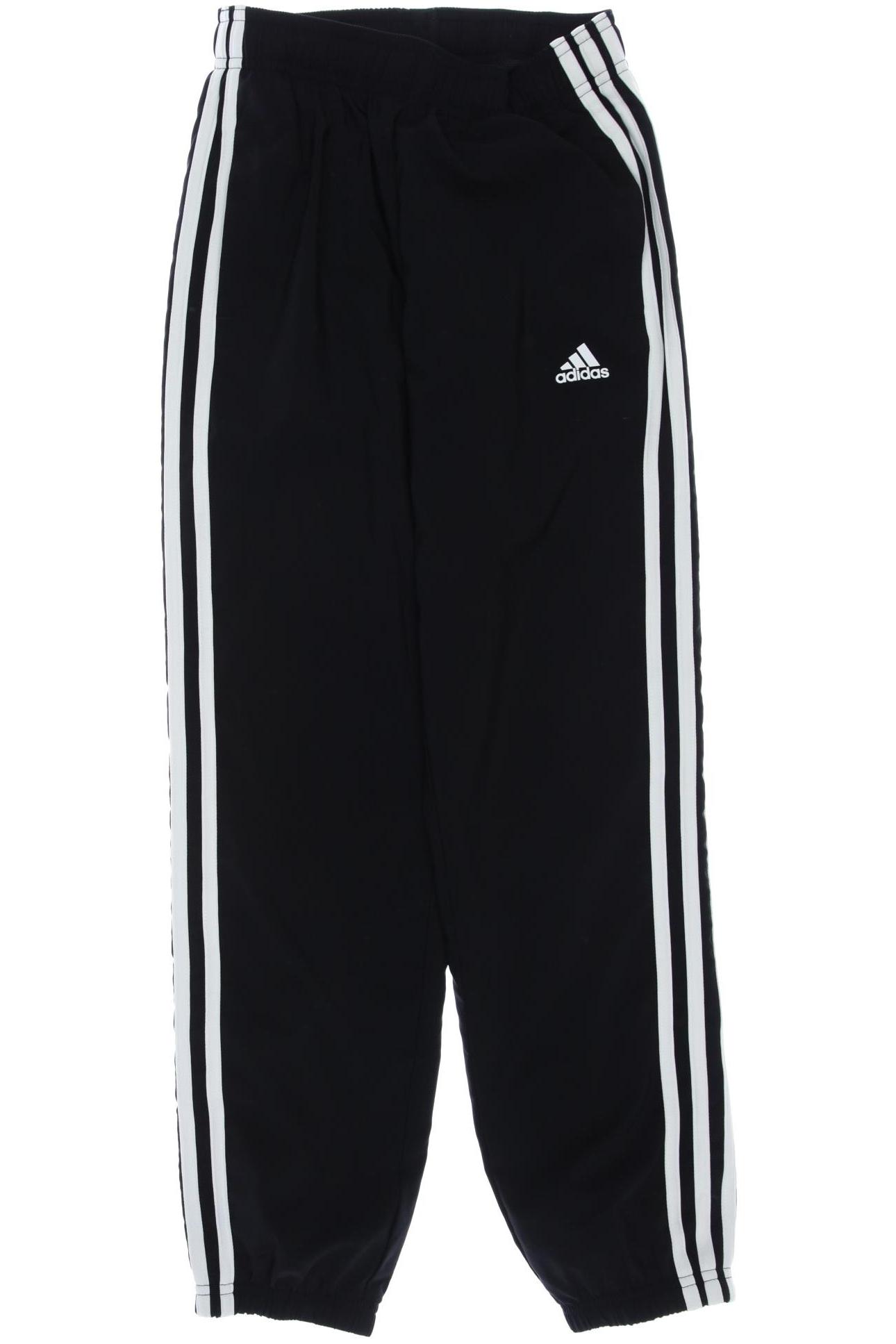 

adidas Herren Stoffhose, schwarz, Gr. 140