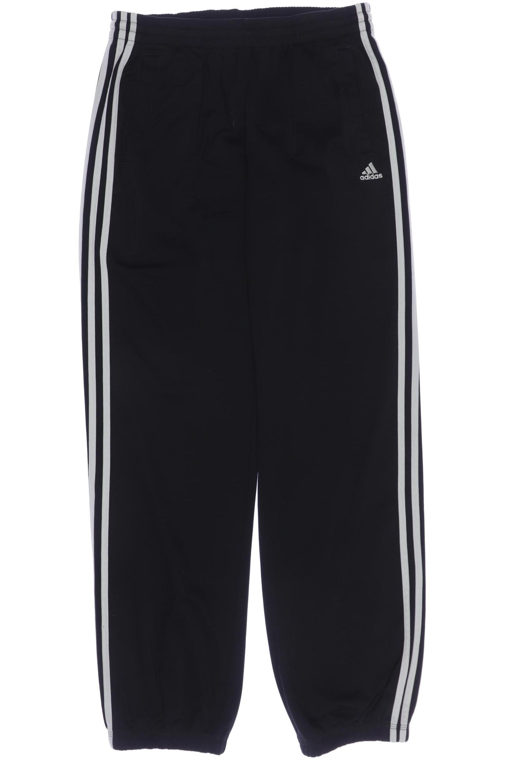 

adidas Herren Stoffhose, schwarz, Gr. 176