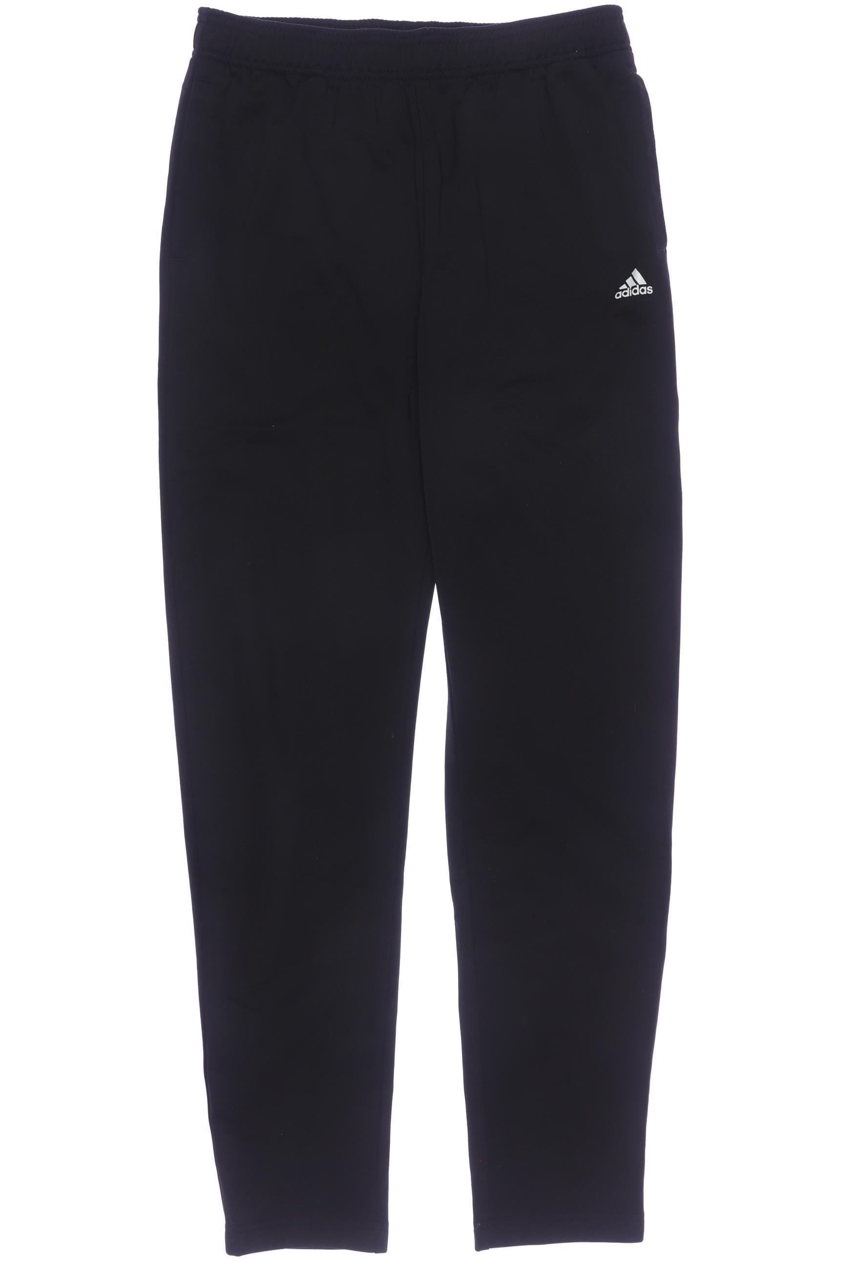 

adidas Herren Stoffhose, schwarz, Gr. 176