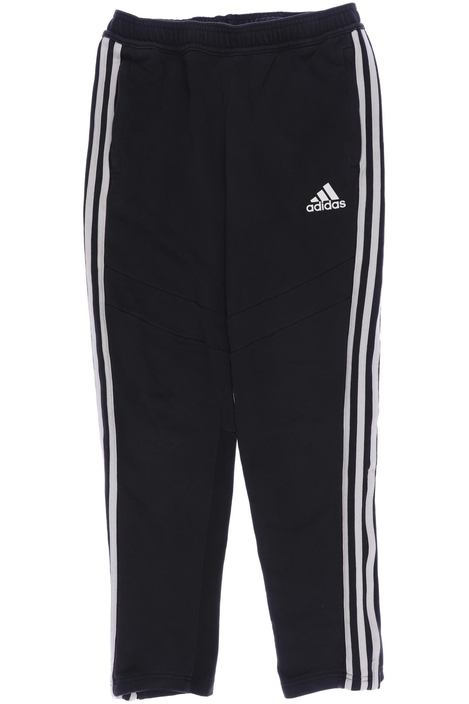 

adidas Herren Stoffhose, schwarz, Gr. 164