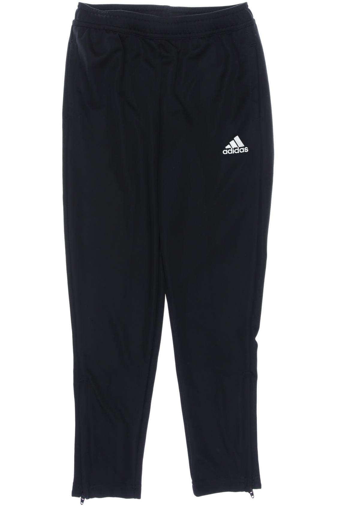 

adidas Herren Stoffhose, schwarz, Gr. 140