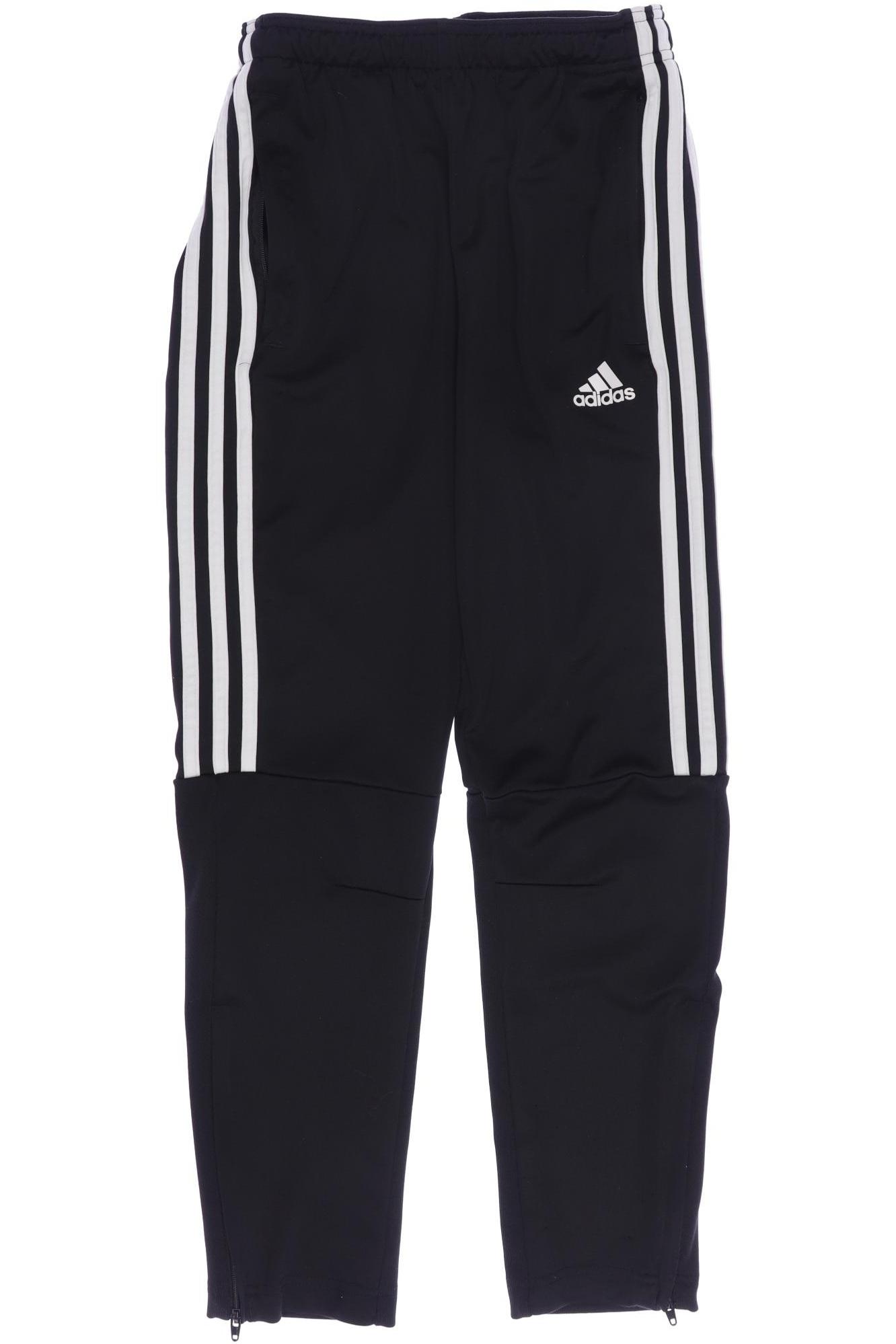 

adidas Herren Stoffhose, schwarz, Gr. 152