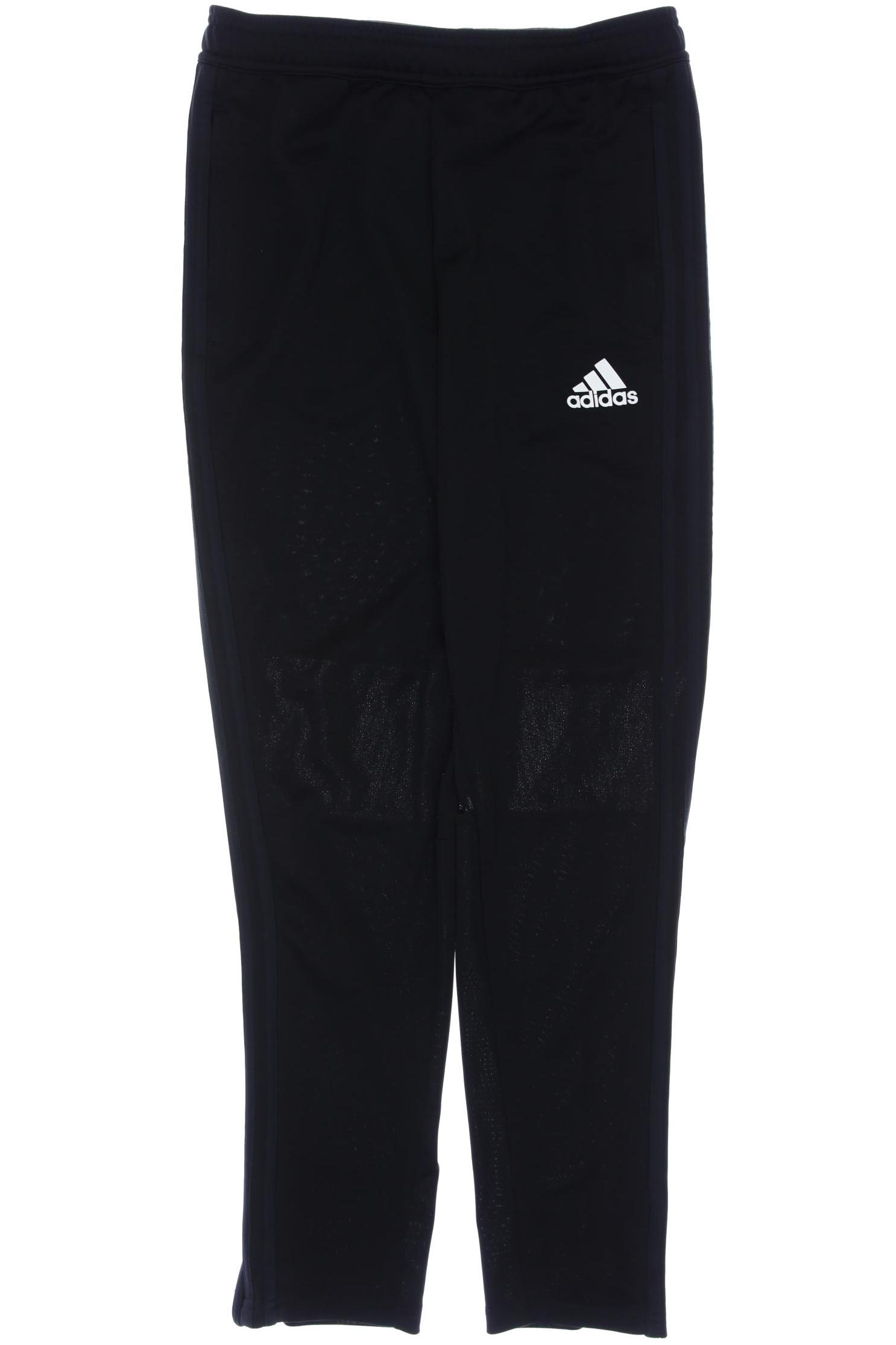 

adidas Herren Stoffhose, schwarz, Gr. 164