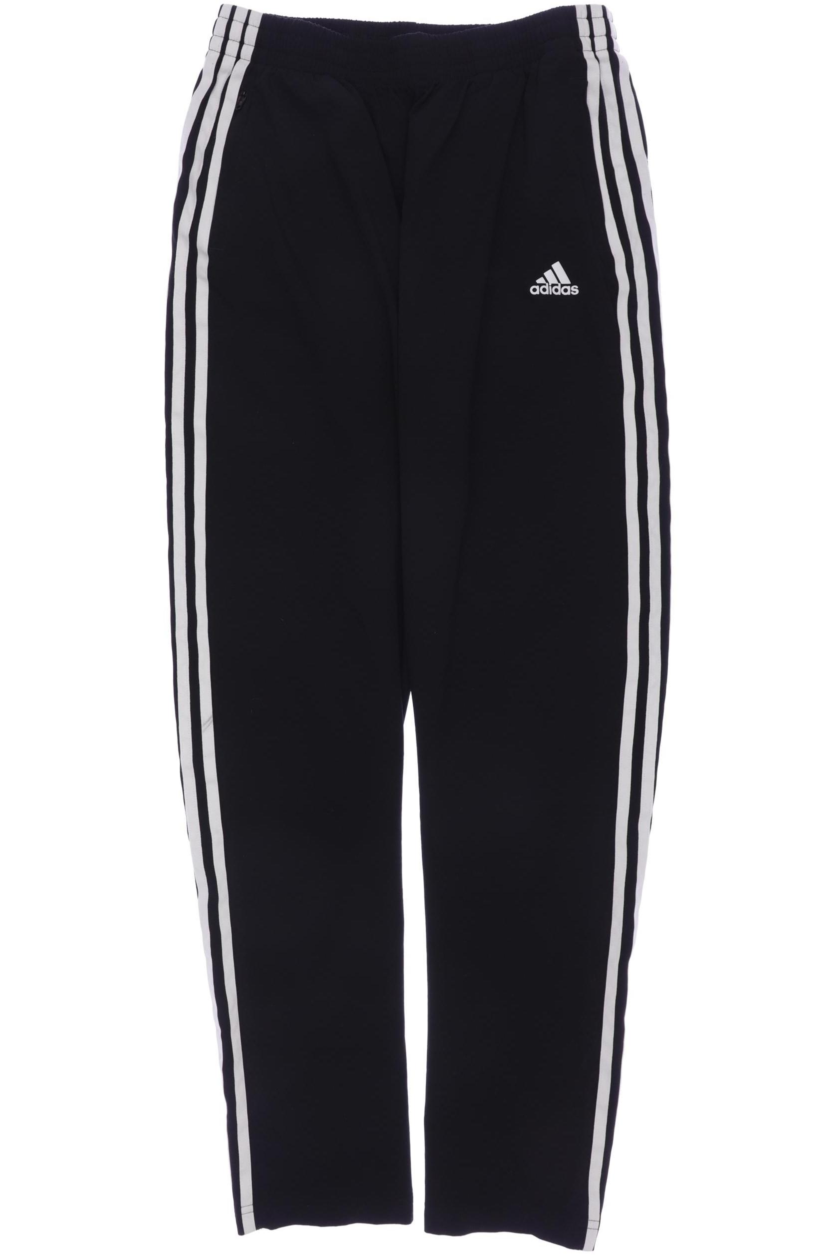 

adidas Herren Stoffhose, schwarz, Gr. 176