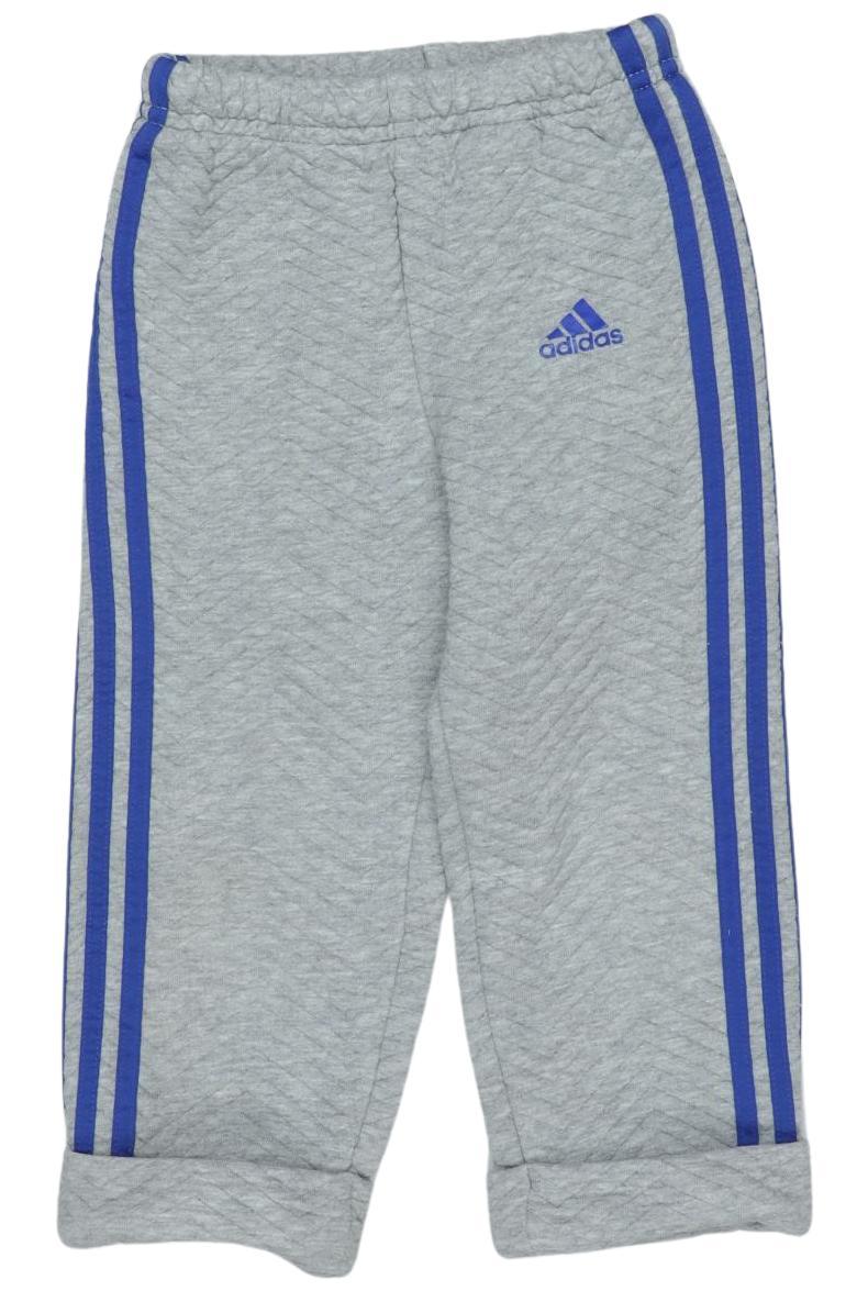 

adidas Jungen Stoffhose, grau, Gr. 92