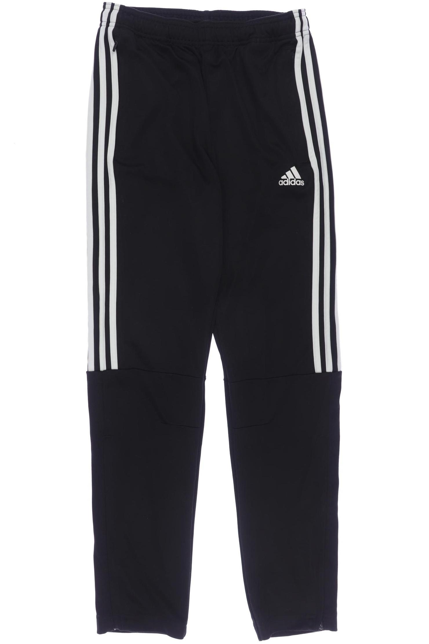 

adidas Herren Stoffhose, schwarz, Gr. 164