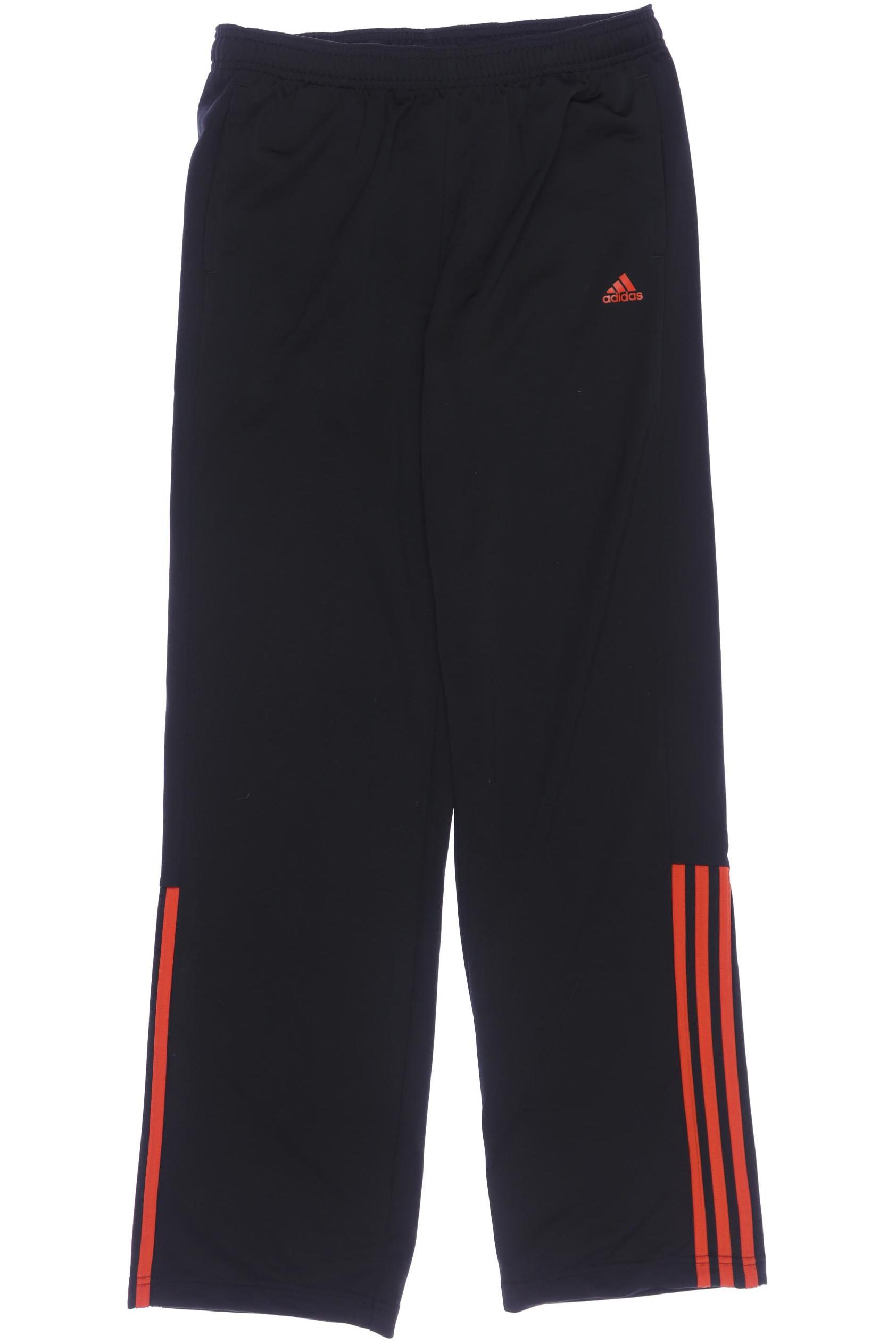 

adidas Herren Stoffhose, schwarz, Gr. 176