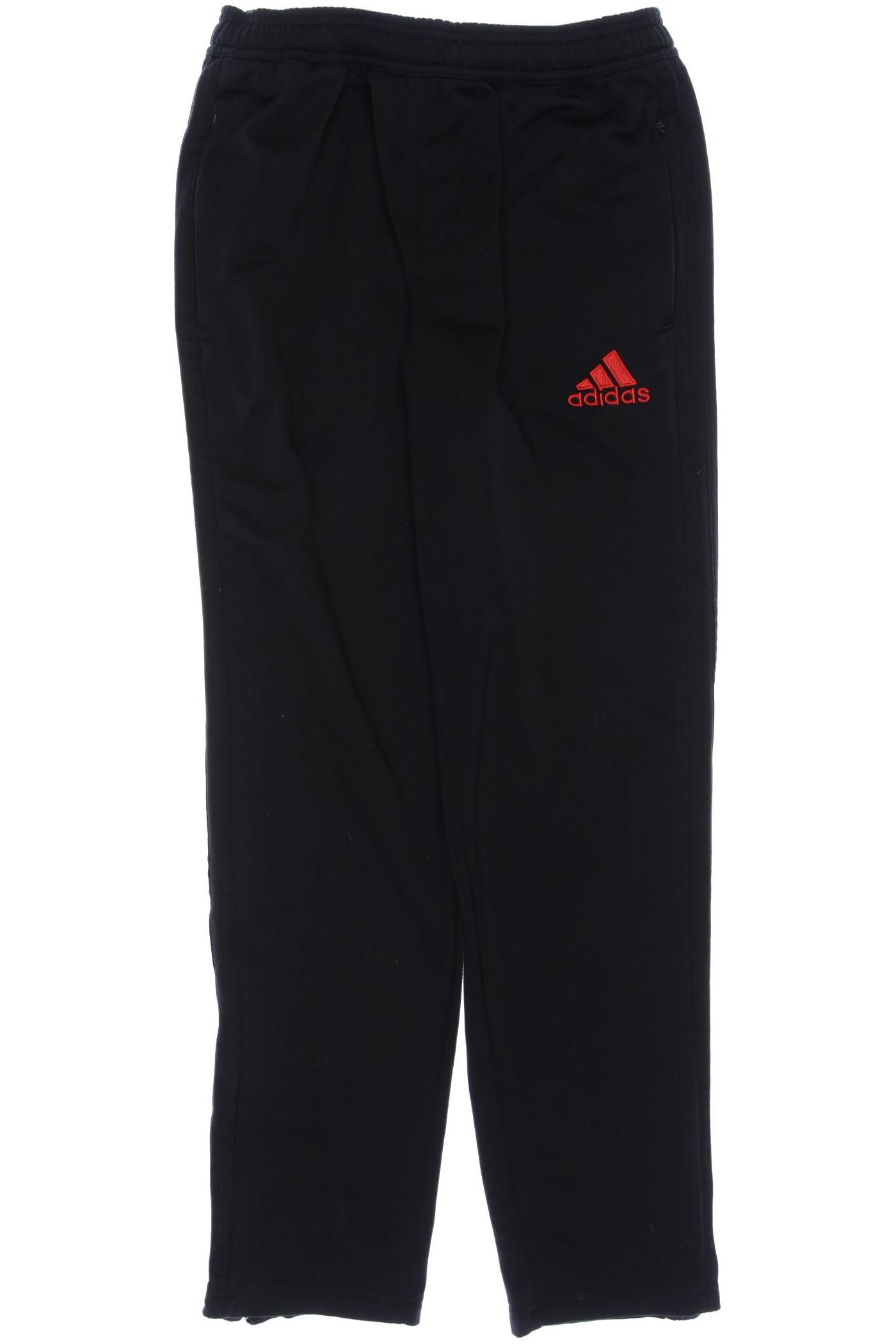 

adidas Herren Stoffhose, schwarz, Gr. 164