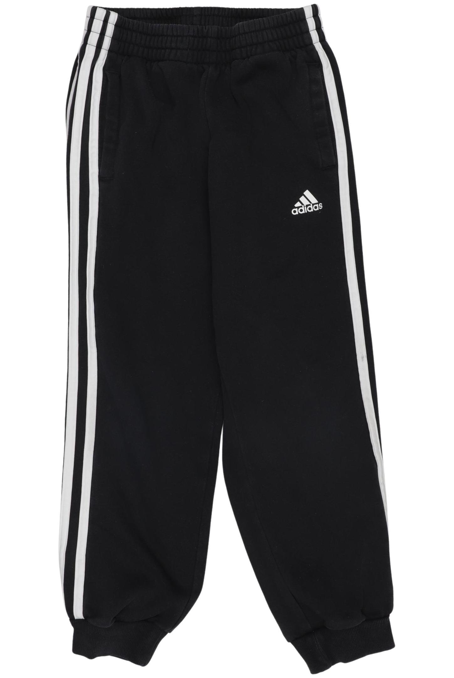 

adidas Herren Stoffhose, schwarz, Gr. 128