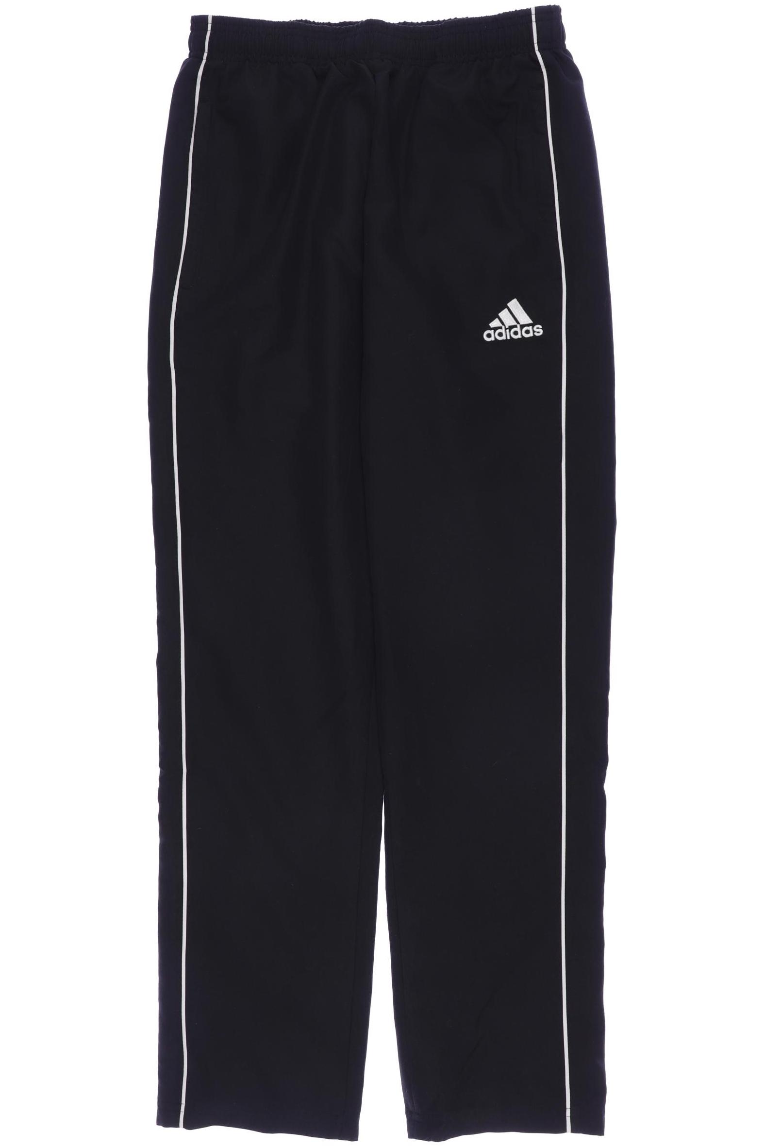 

adidas Herren Stoffhose, schwarz, Gr. 164