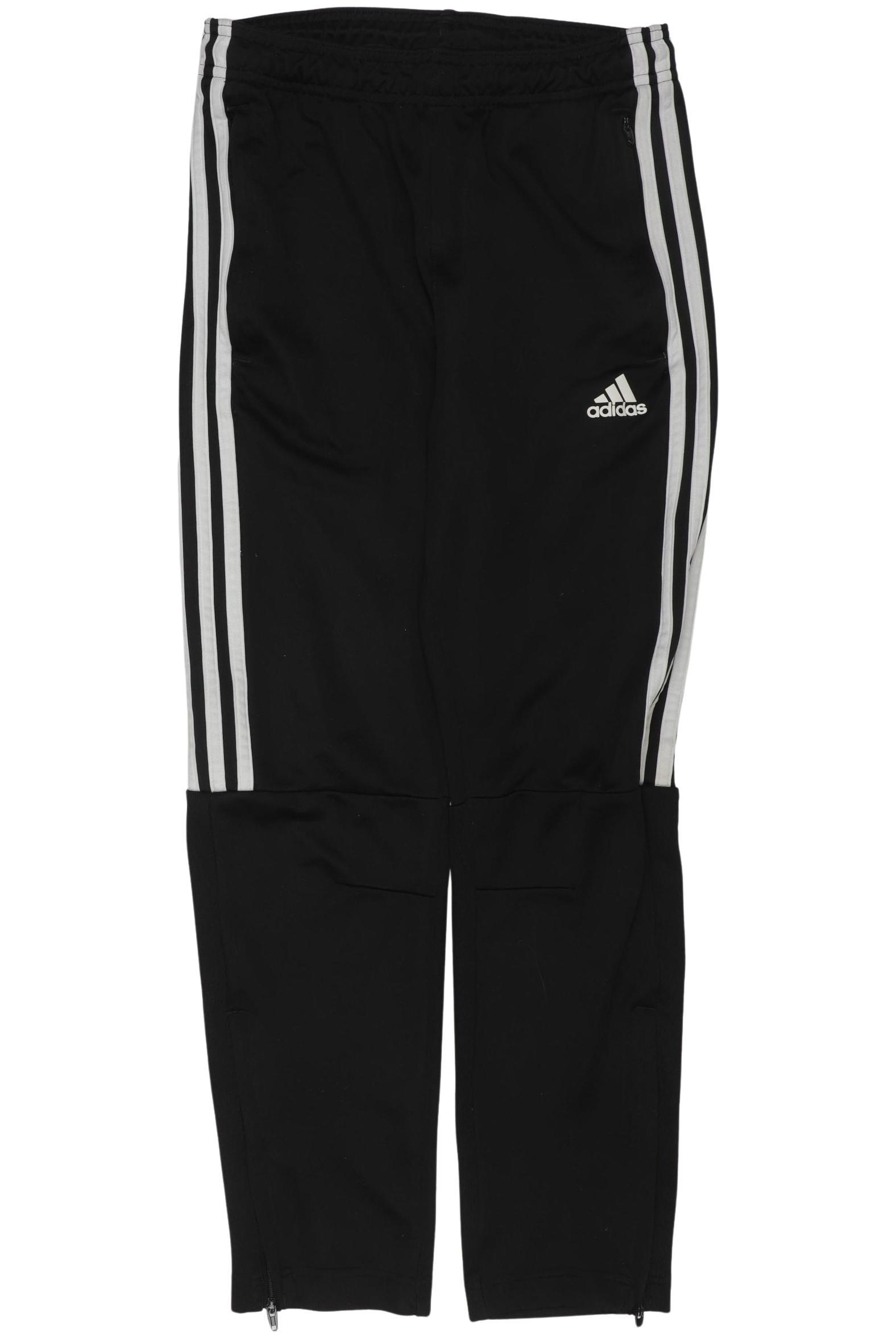 

adidas Jungen Stoffhose, schwarz, Gr. 152