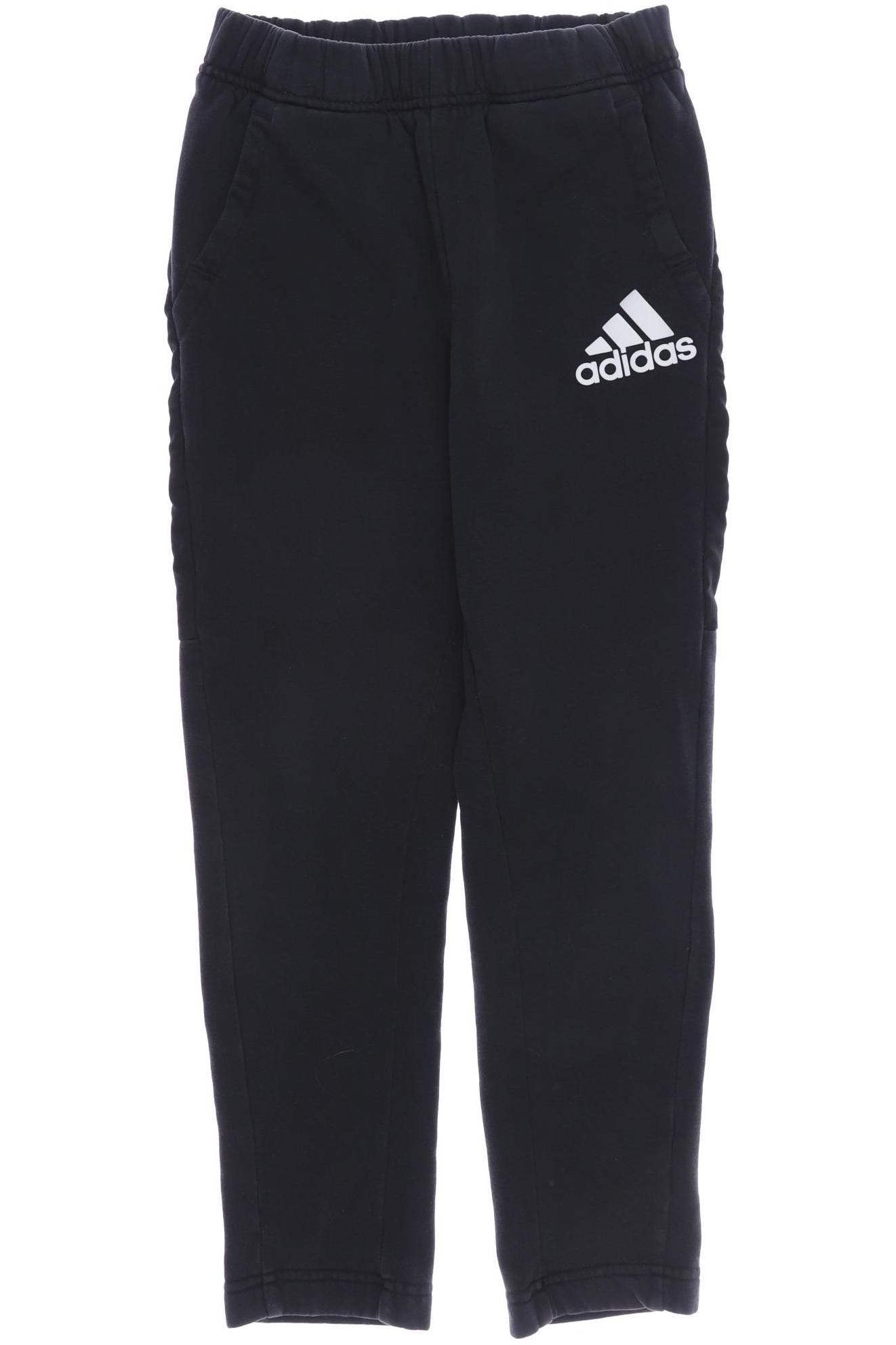

adidas Herren Stoffhose, schwarz, Gr. 140