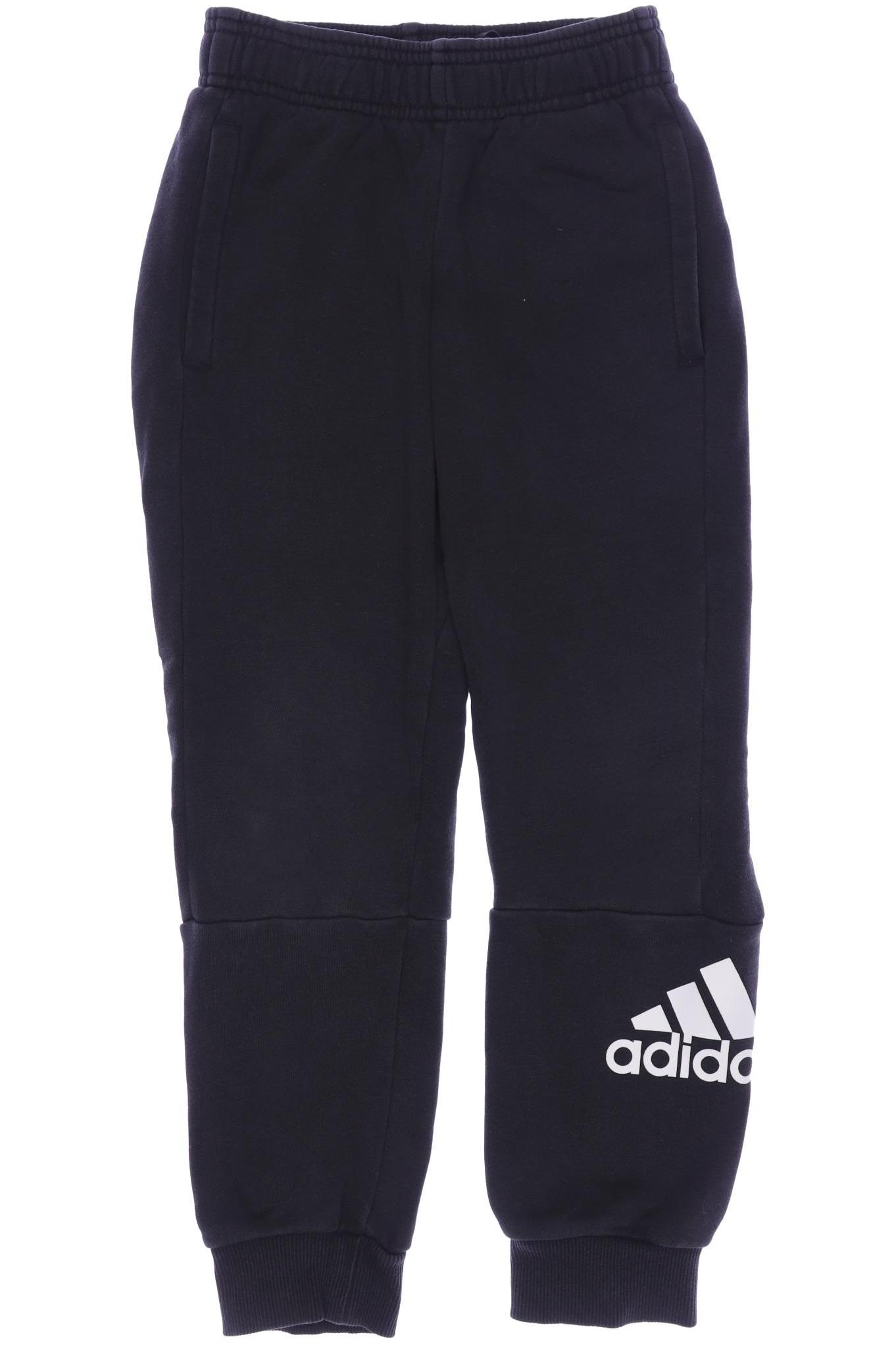 

adidas Herren Stoffhose, schwarz, Gr. 128