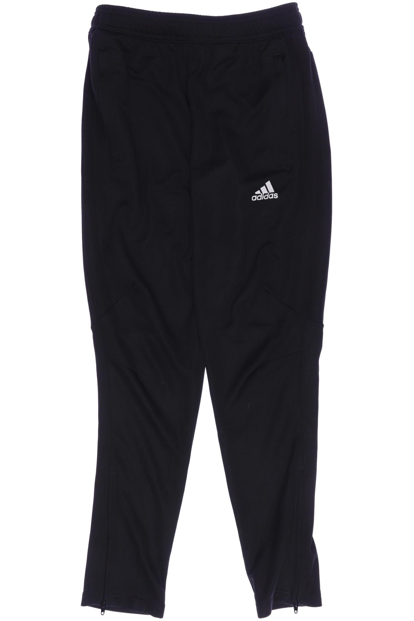 

adidas Herren Stoffhose, schwarz, Gr. 152