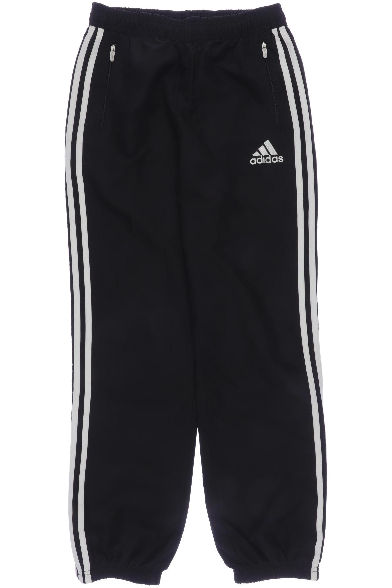

adidas Herren Stoffhose, schwarz, Gr. 164