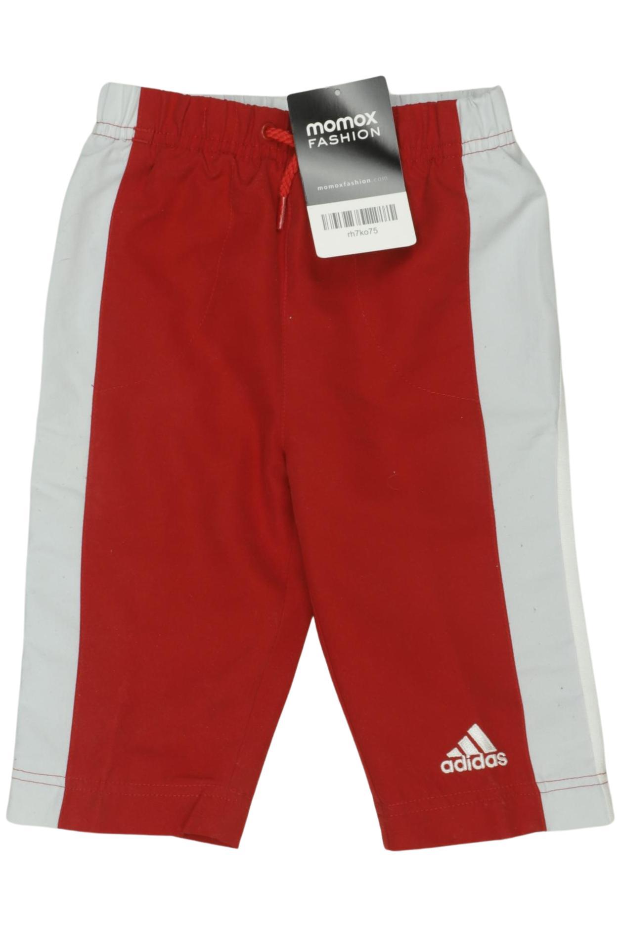 

adidas Herren Stoffhose, rot, Gr. 68