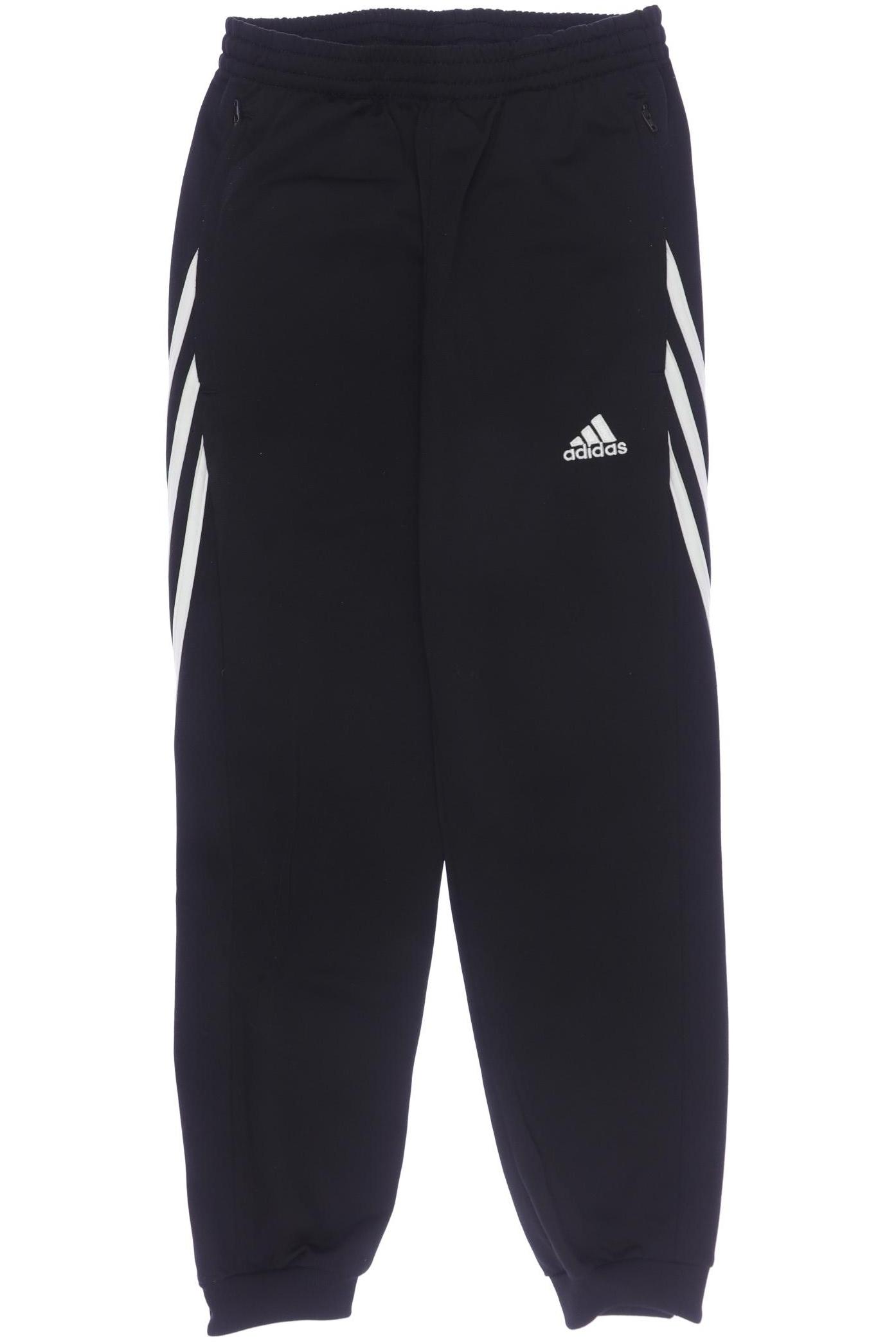 

adidas Herren Stoffhose, schwarz, Gr. 152