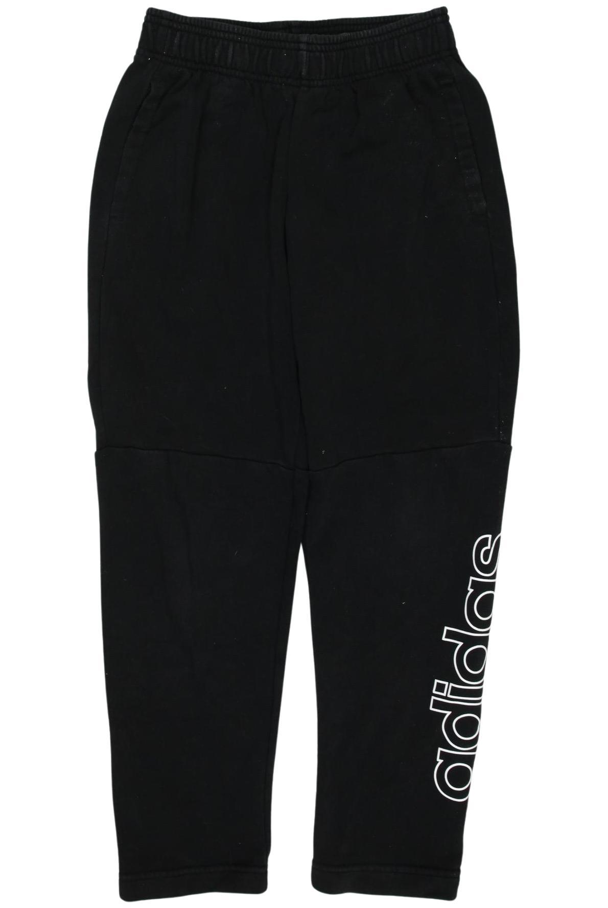 

adidas Herren Stoffhose, schwarz, Gr. 140