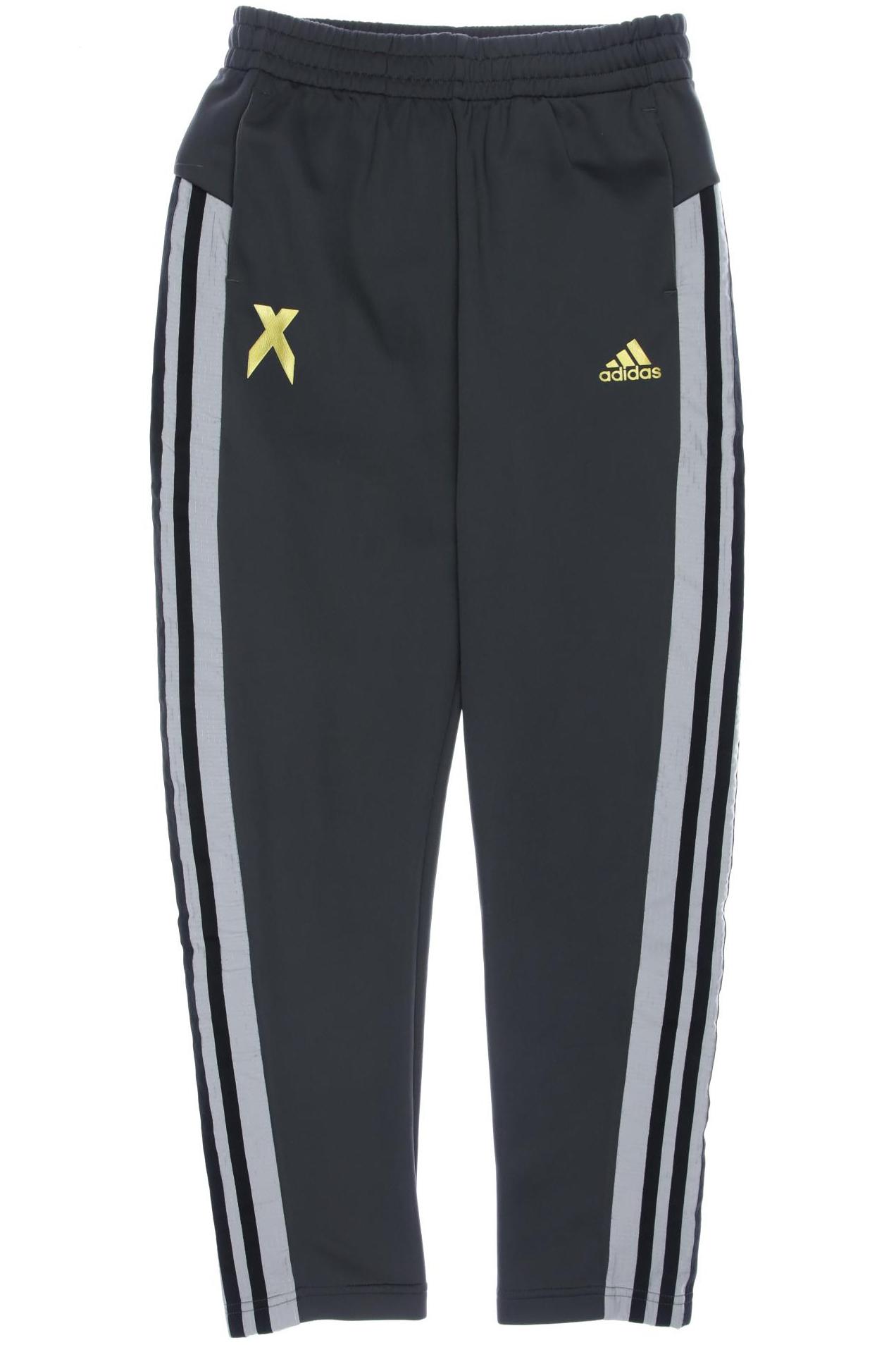 

adidas Herren Stoffhose, grau, Gr. 152