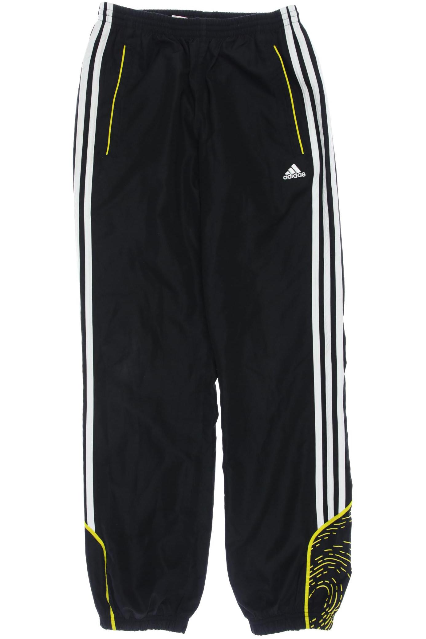 

adidas Herren Stoffhose, schwarz, Gr. 164