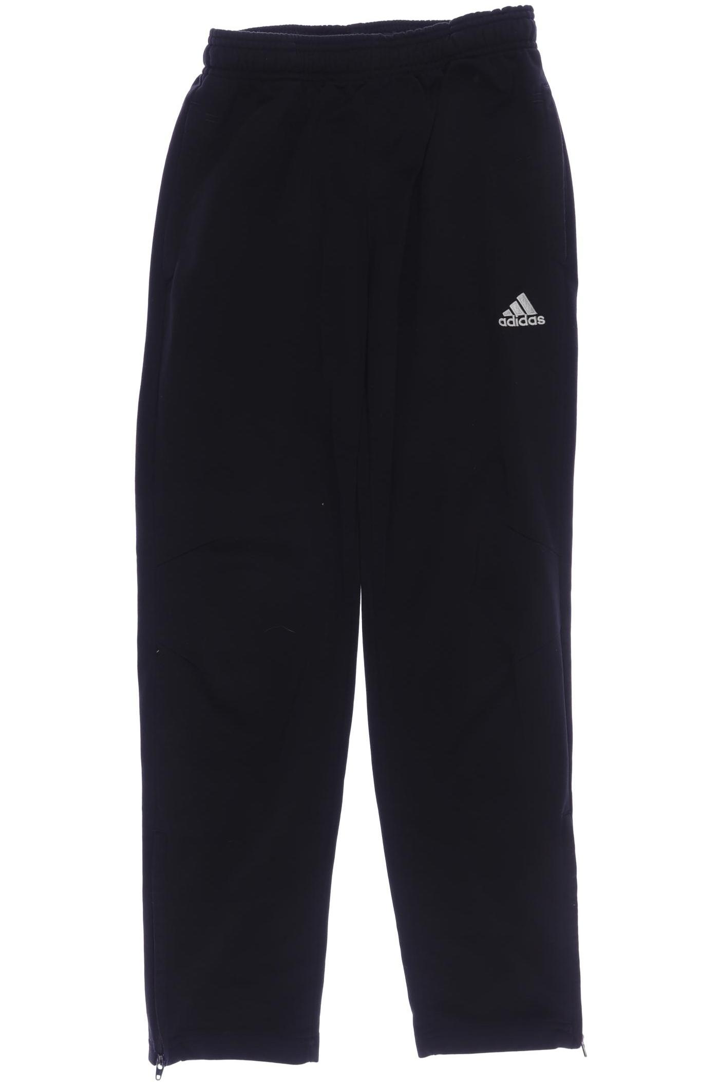 

adidas Herren Stoffhose, schwarz, Gr. 152