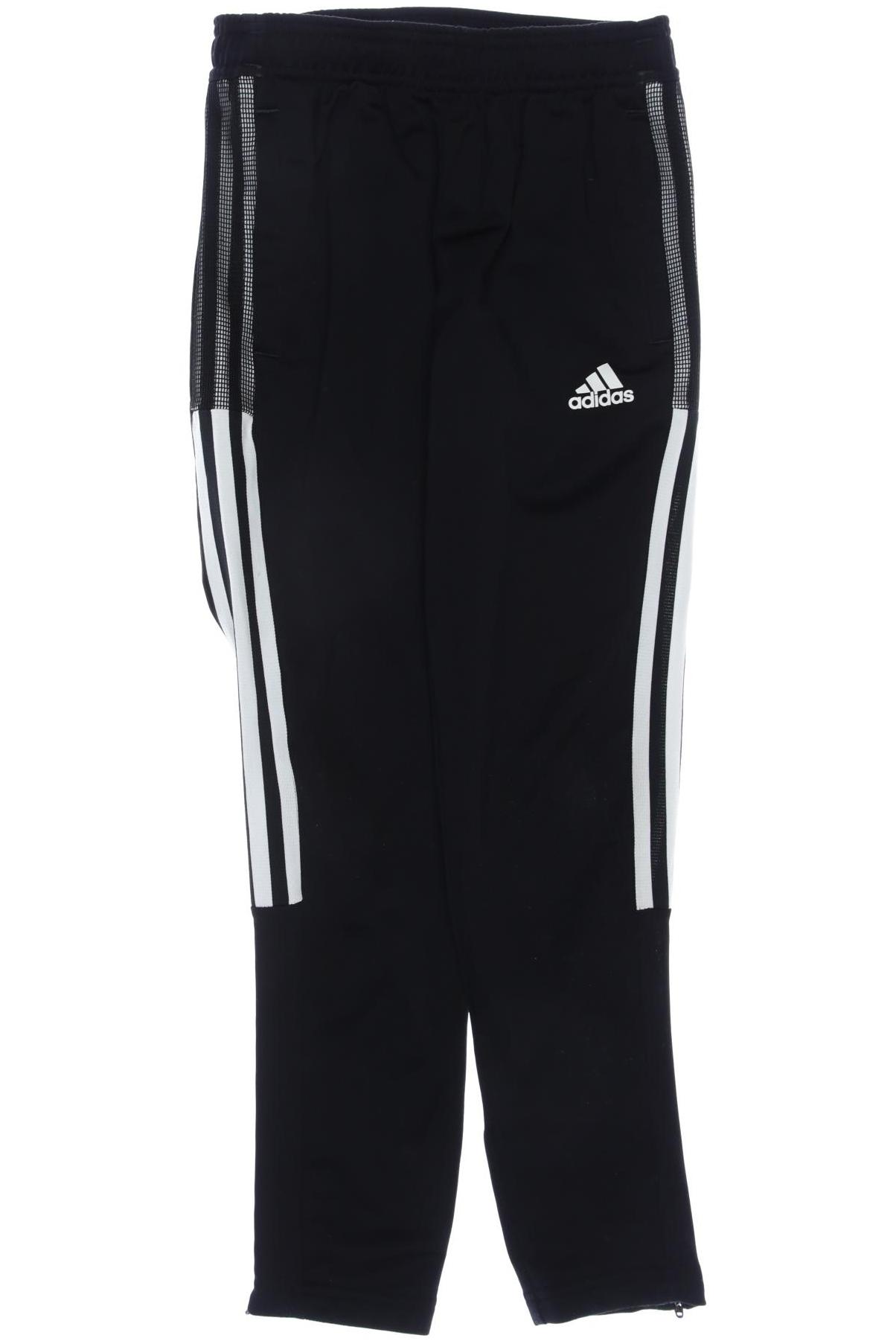 

adidas Herren Stoffhose, schwarz, Gr. 140