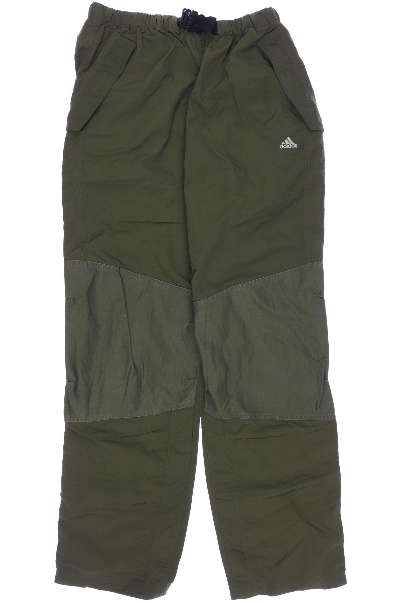 

adidas Herren Stoffhose, grün, Gr. 176