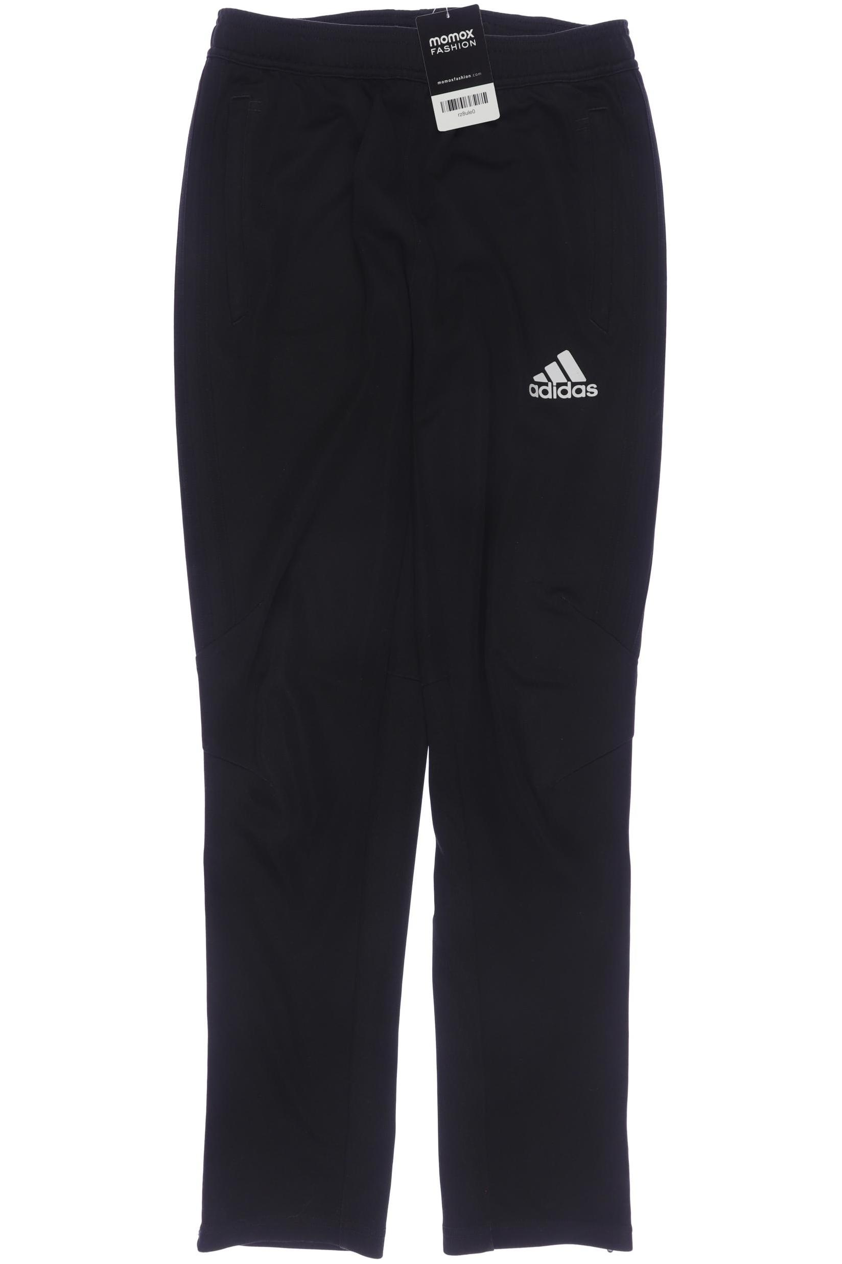 

adidas Herren Stoffhose, schwarz, Gr. 164