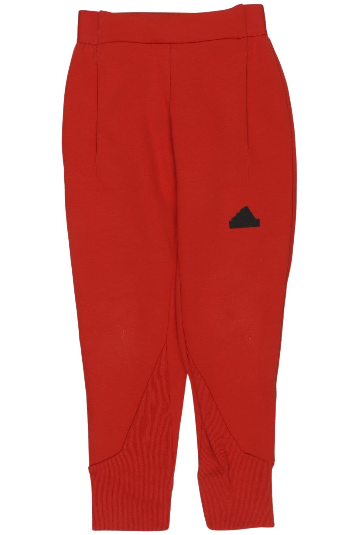 

adidas Herren Stoffhose, rot, Gr. 128