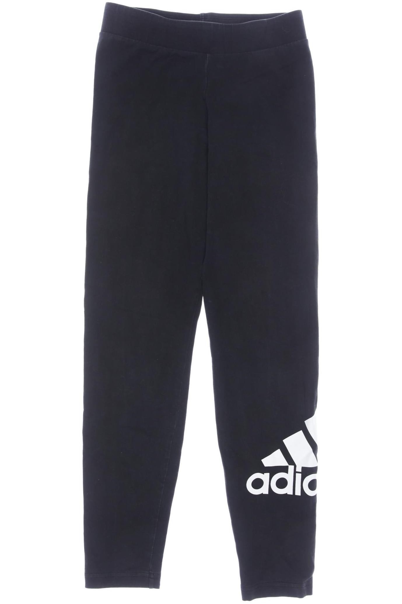 

adidas Herren Stoffhose, schwarz, Gr. 152