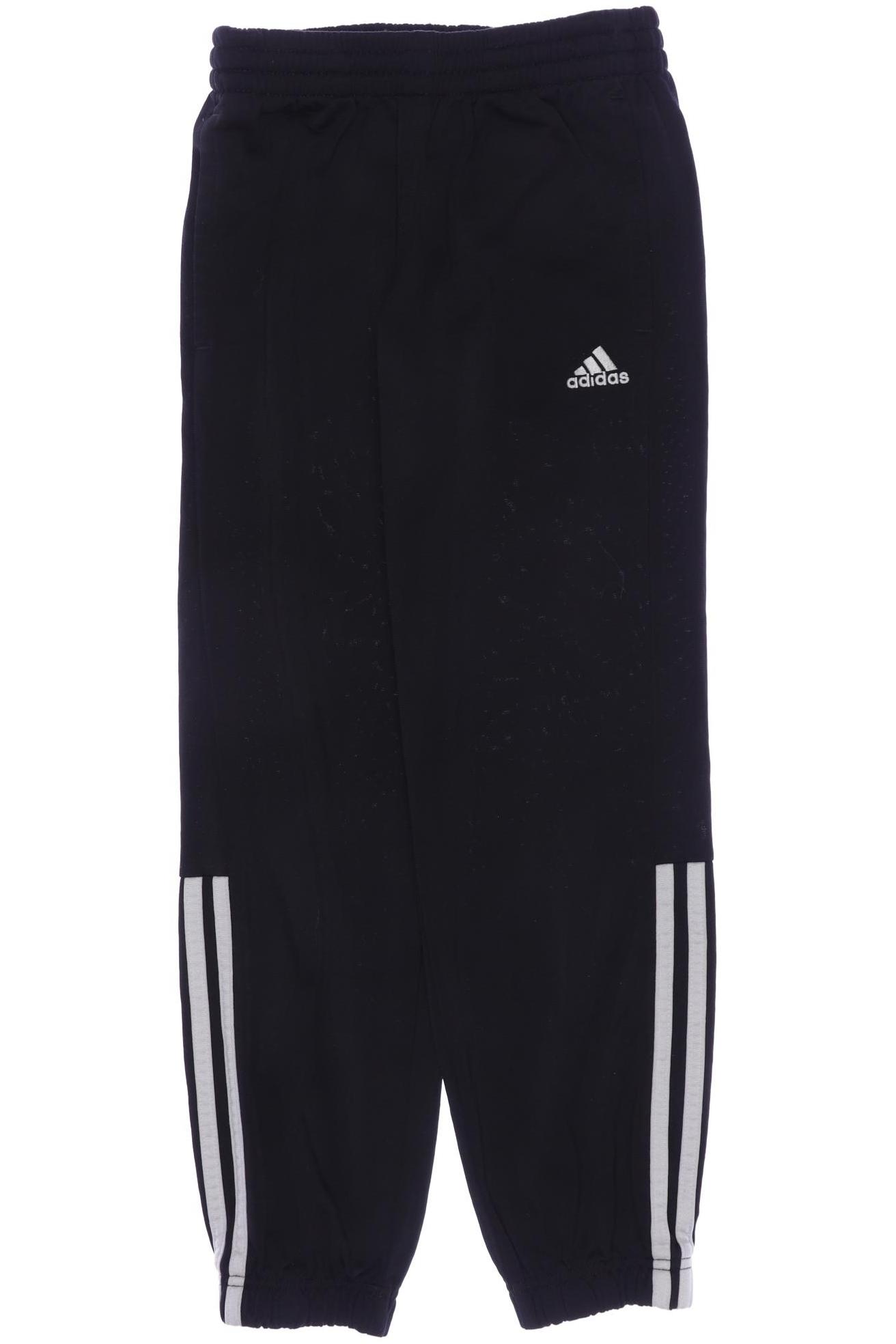 

adidas Herren Stoffhose, schwarz, Gr. 140